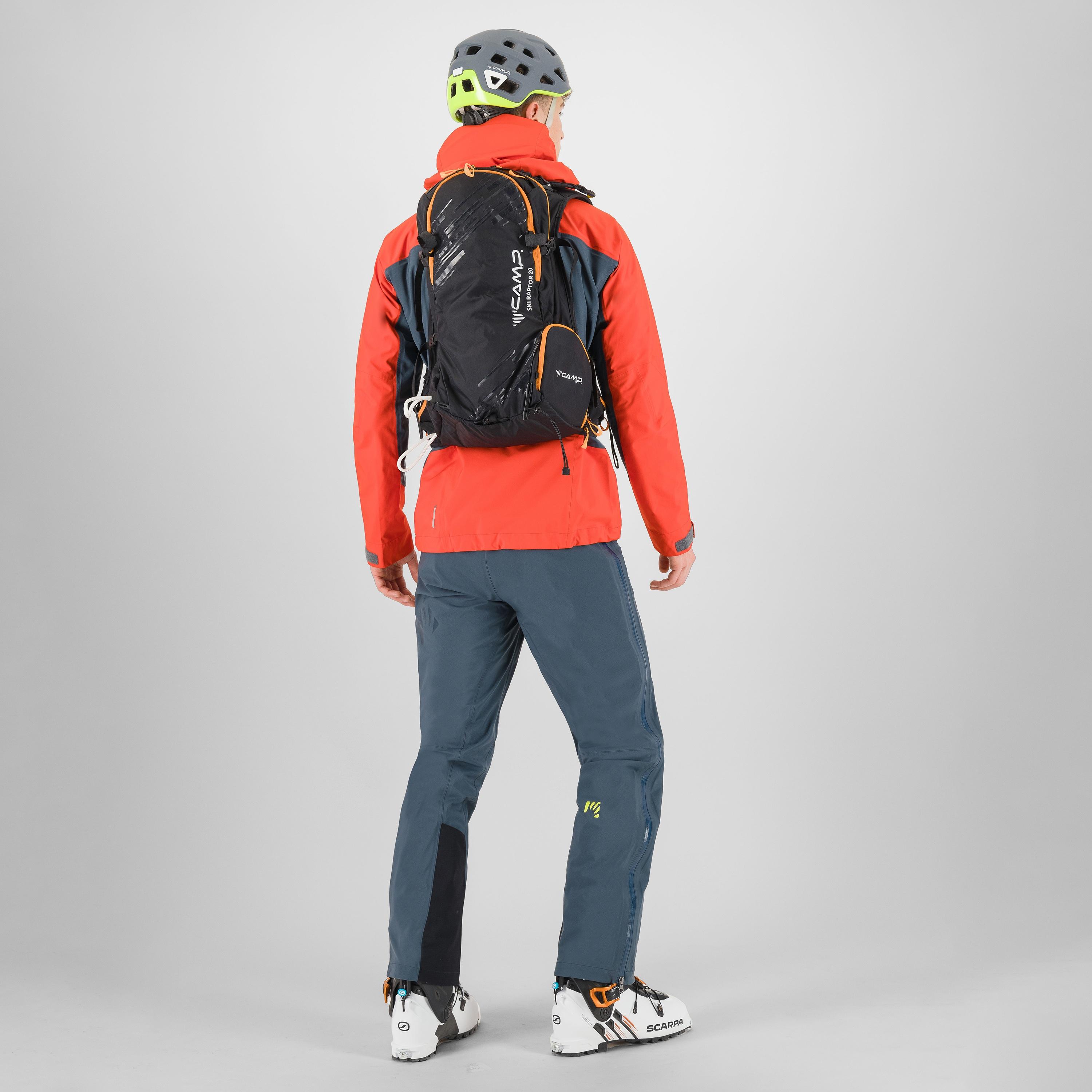 Storm evo jacket - midnight/fiery red - karpos