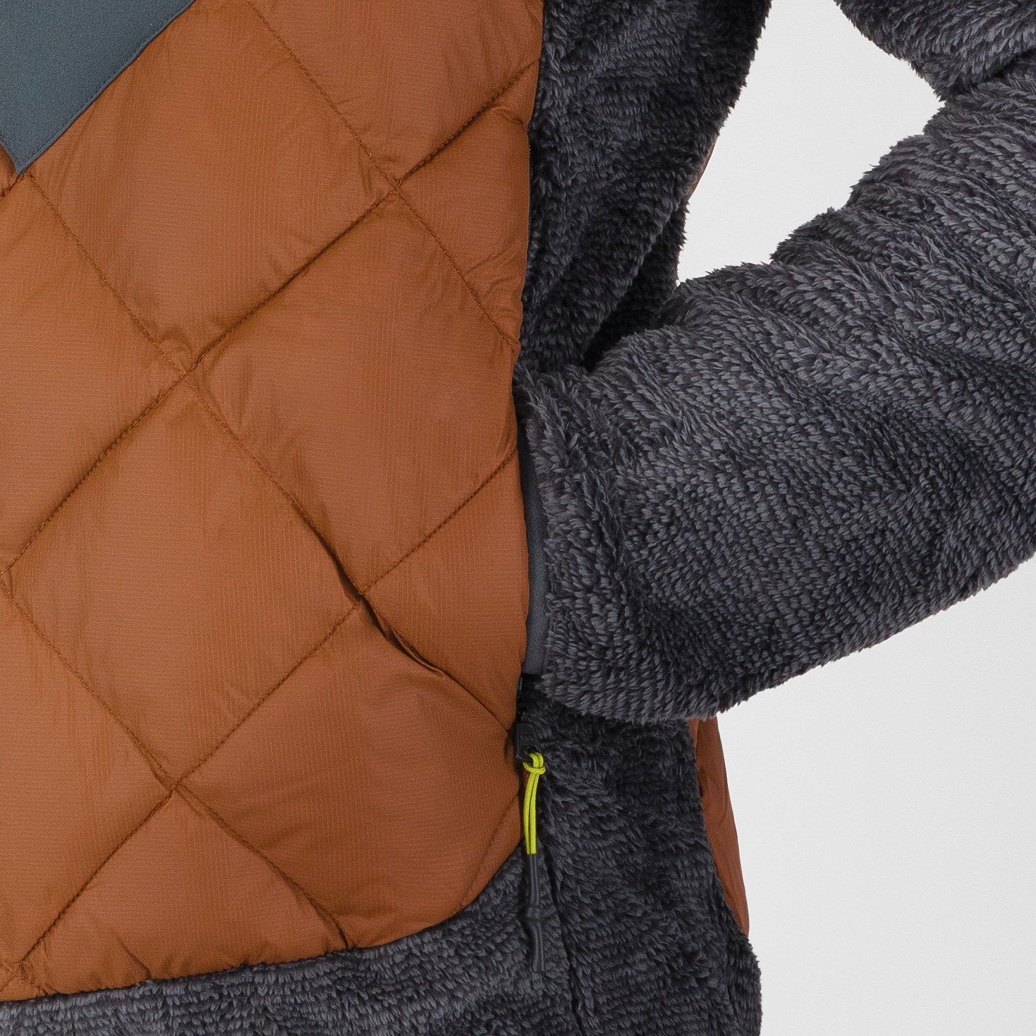 Marmarole up jacket - mahogany/woodl.gray - karpos
