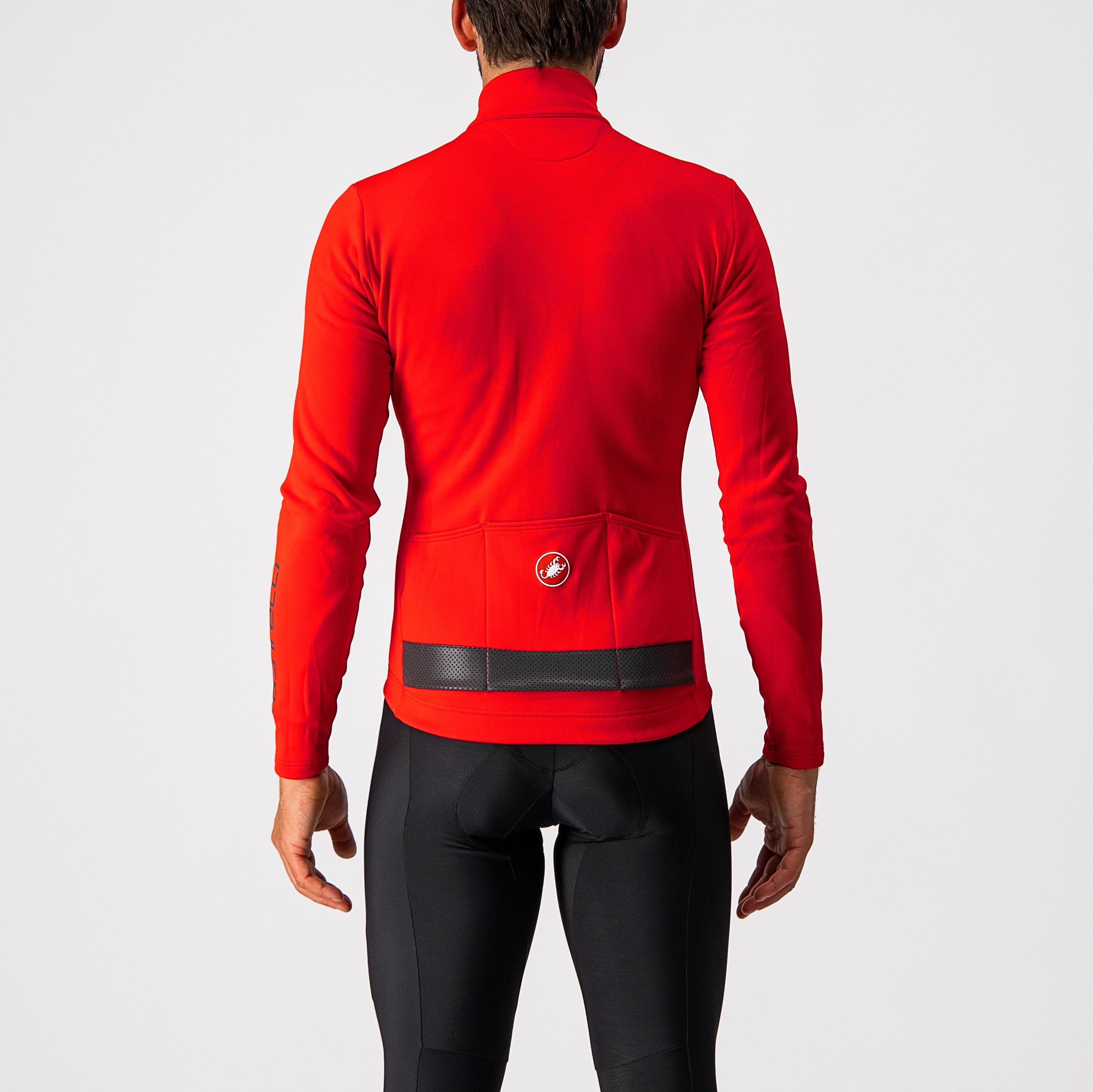 Puro 3 jersey fz - red/black reflex - castelli