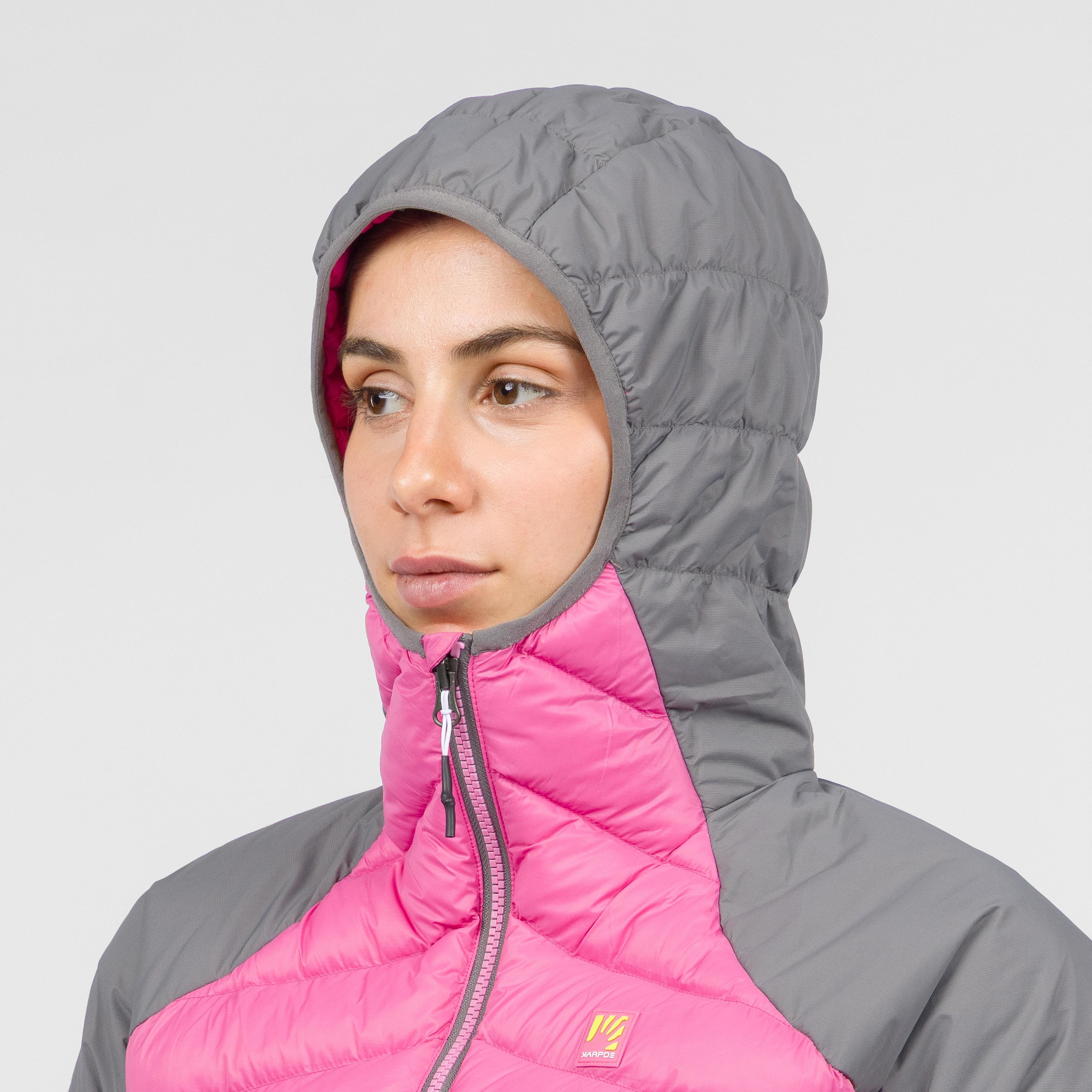 Lastei active plus w jacket - pink power/smoked - karpos