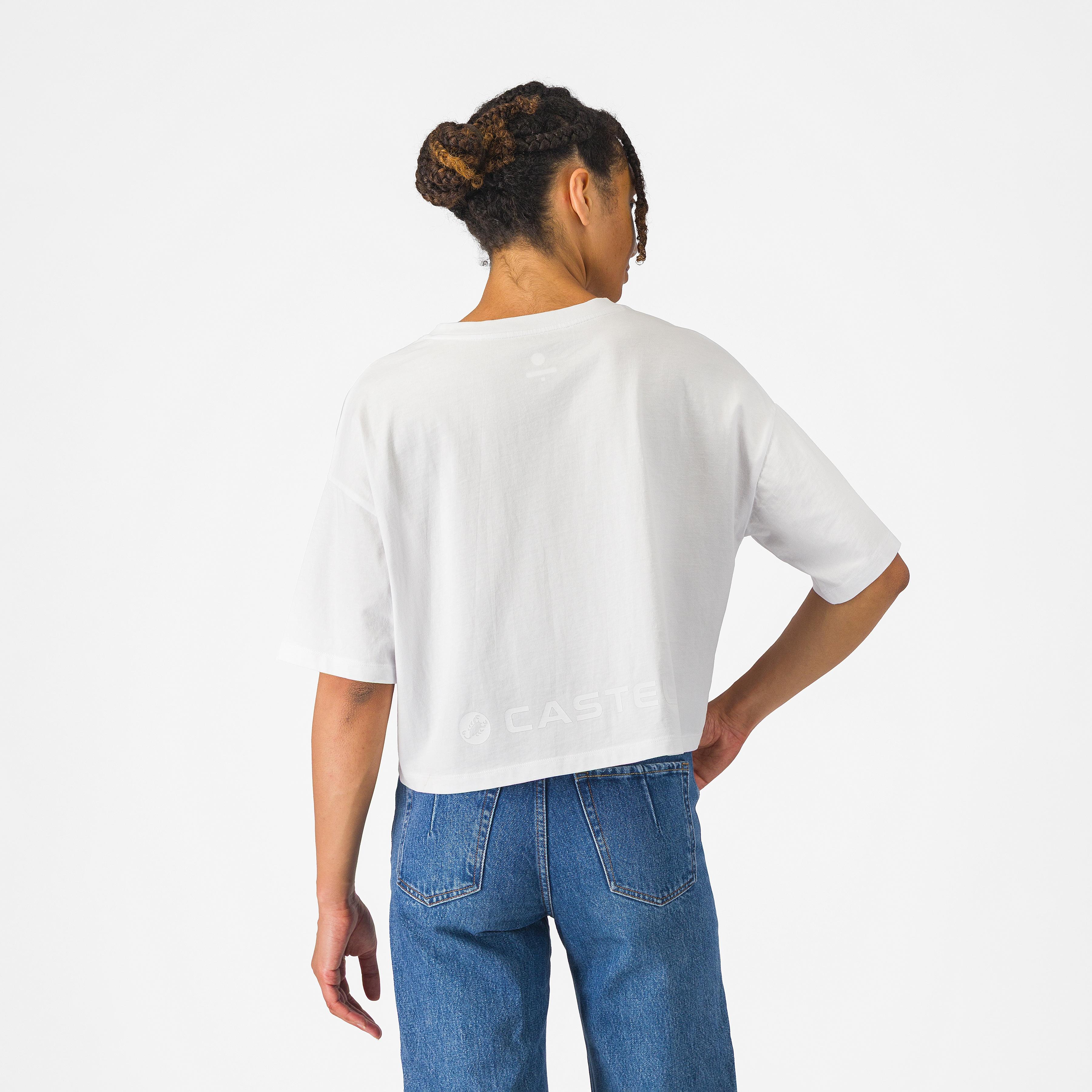 Logo w tee - white - castelli