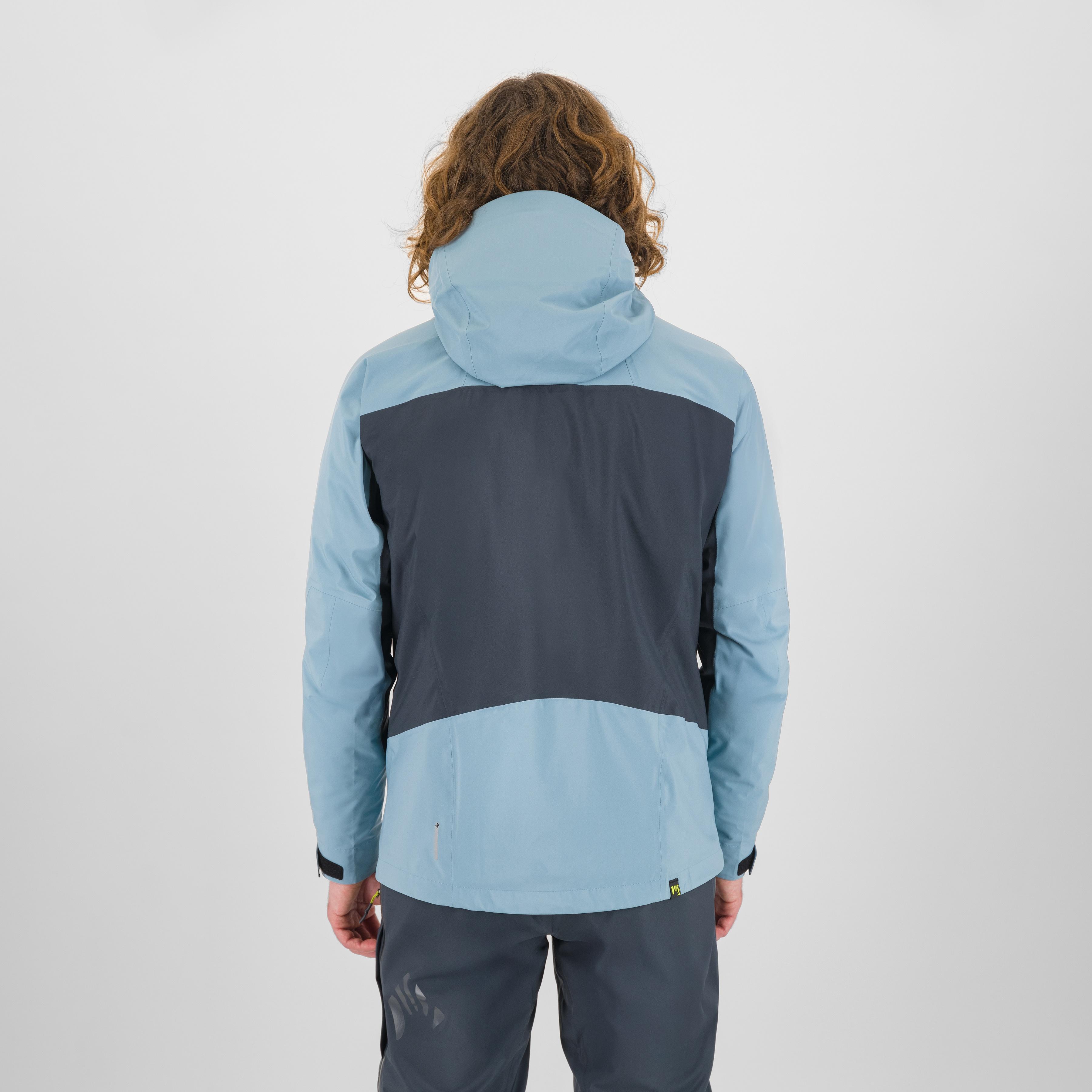 Storm evo jacket - woodl.gray/smoke blue - karpos