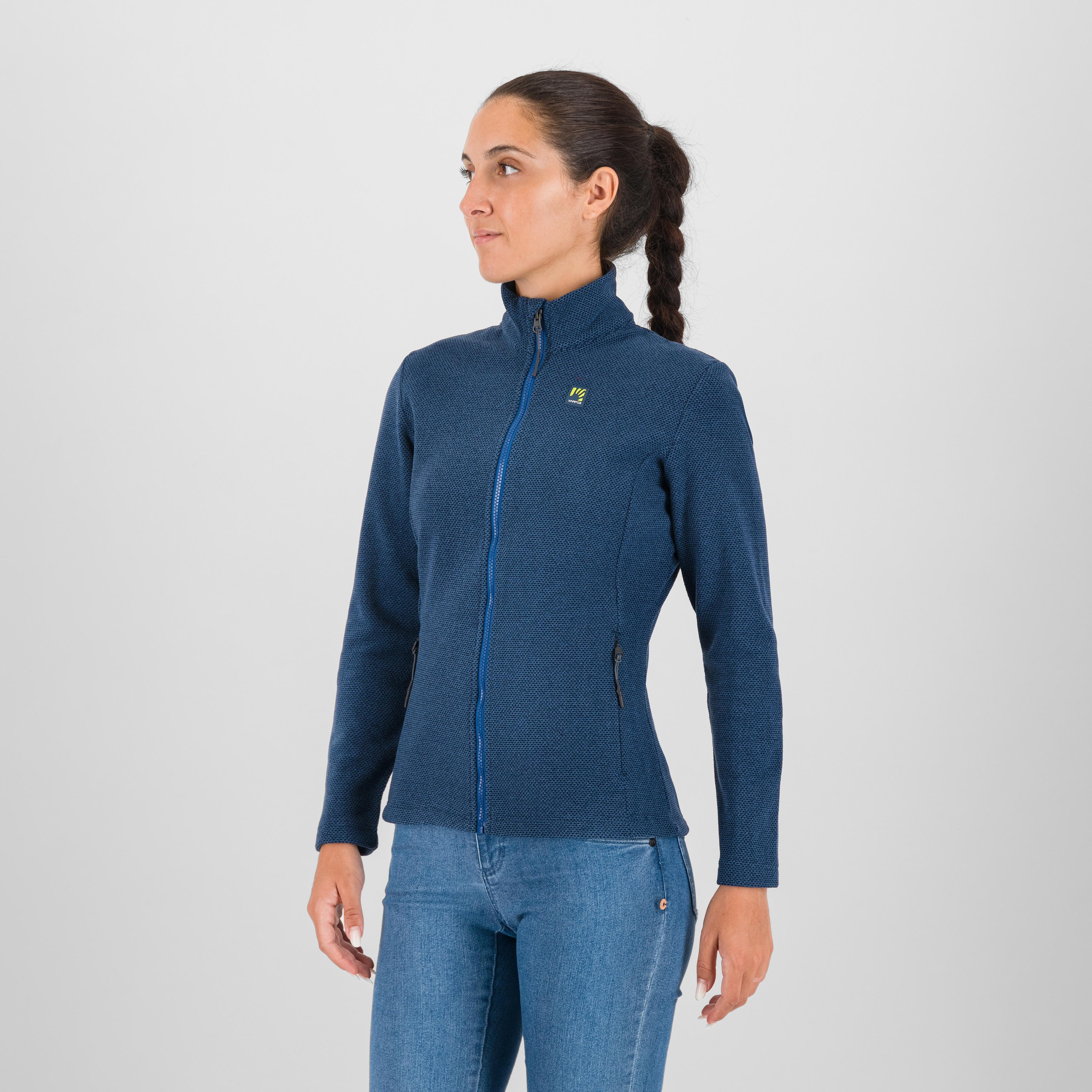 Rosetta w fleece - insignia blue - karpos