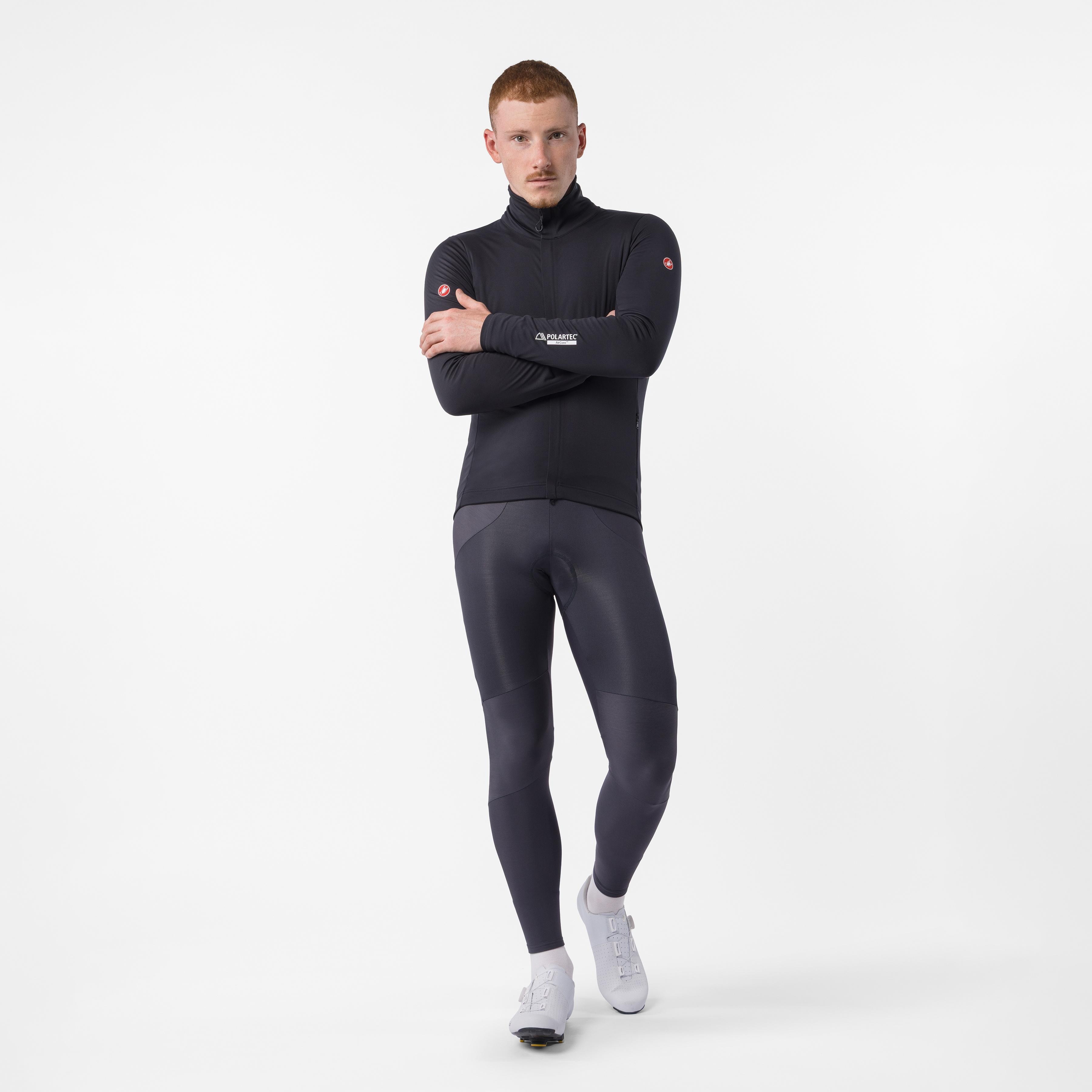 Sorpasso ros bibtight - dark gray - castelli