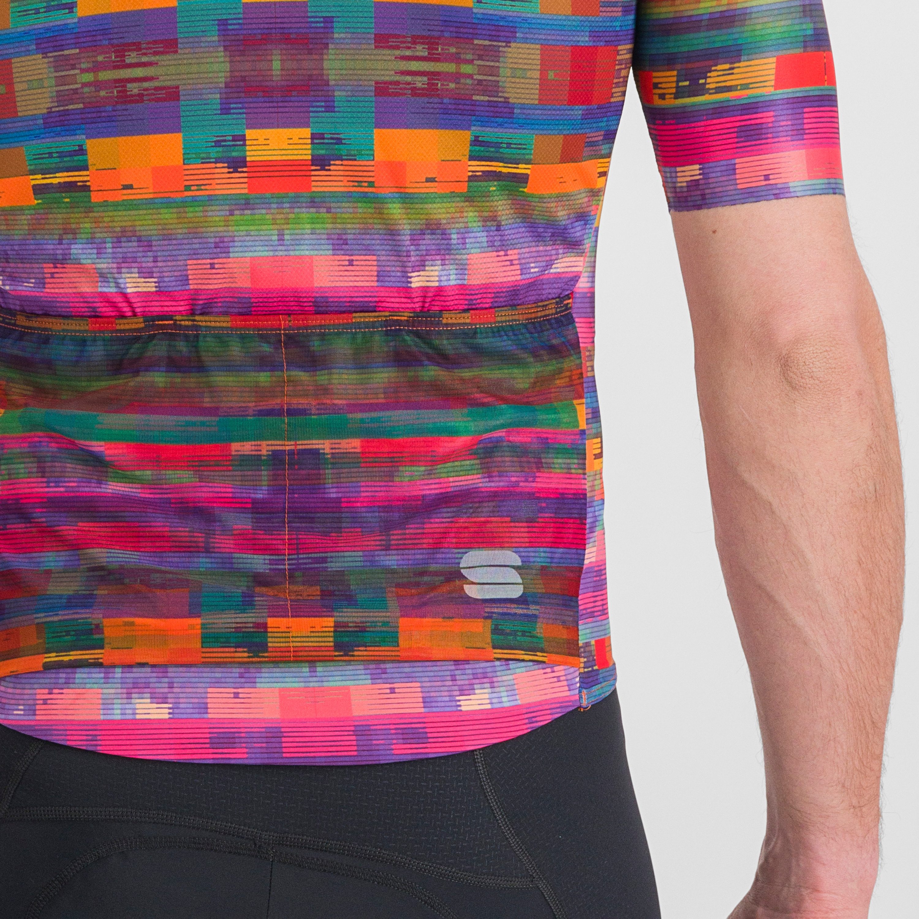 Glitch bomber jersey - multicolor pink - sportful