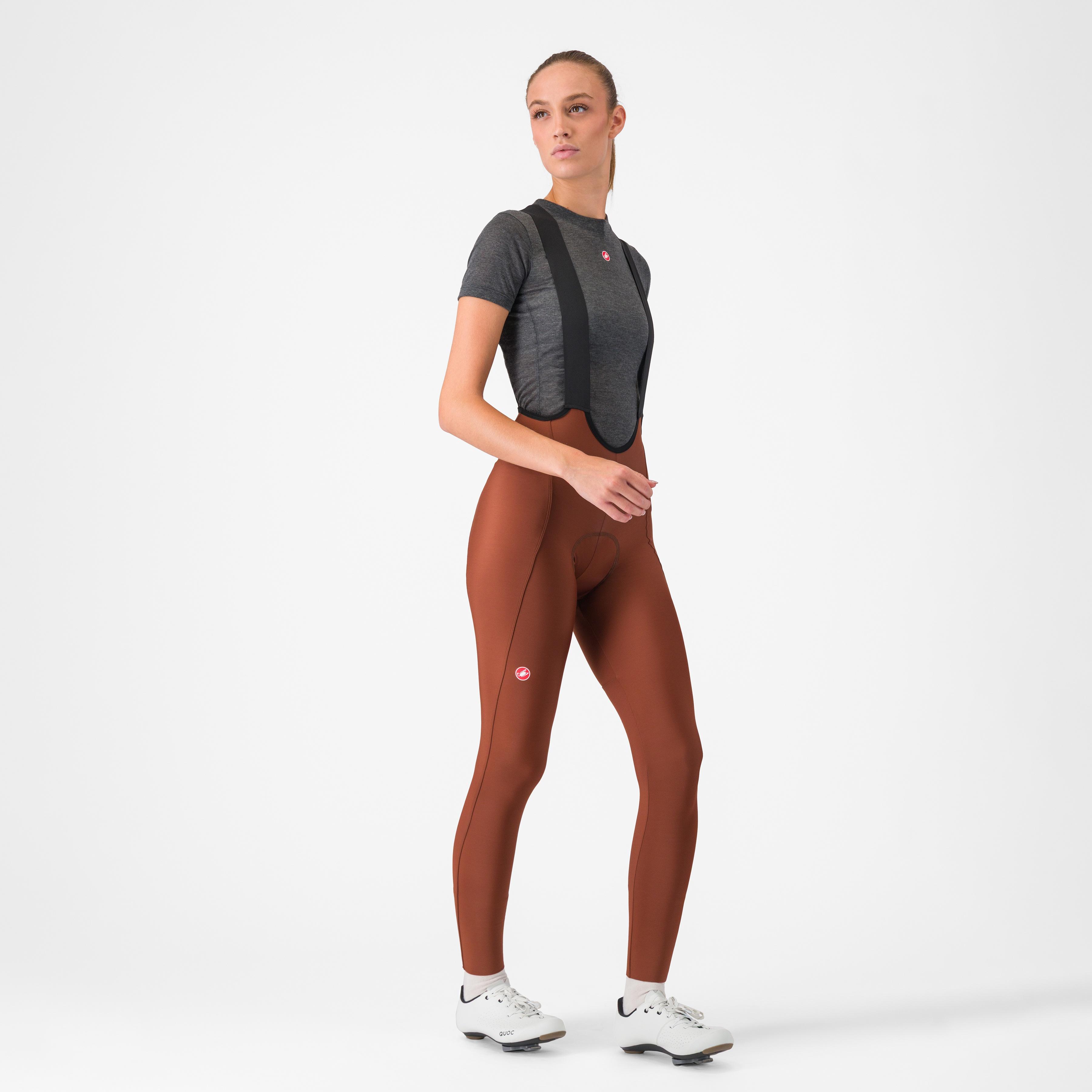 Espresso w dt bibtight - deep mocha - castelli