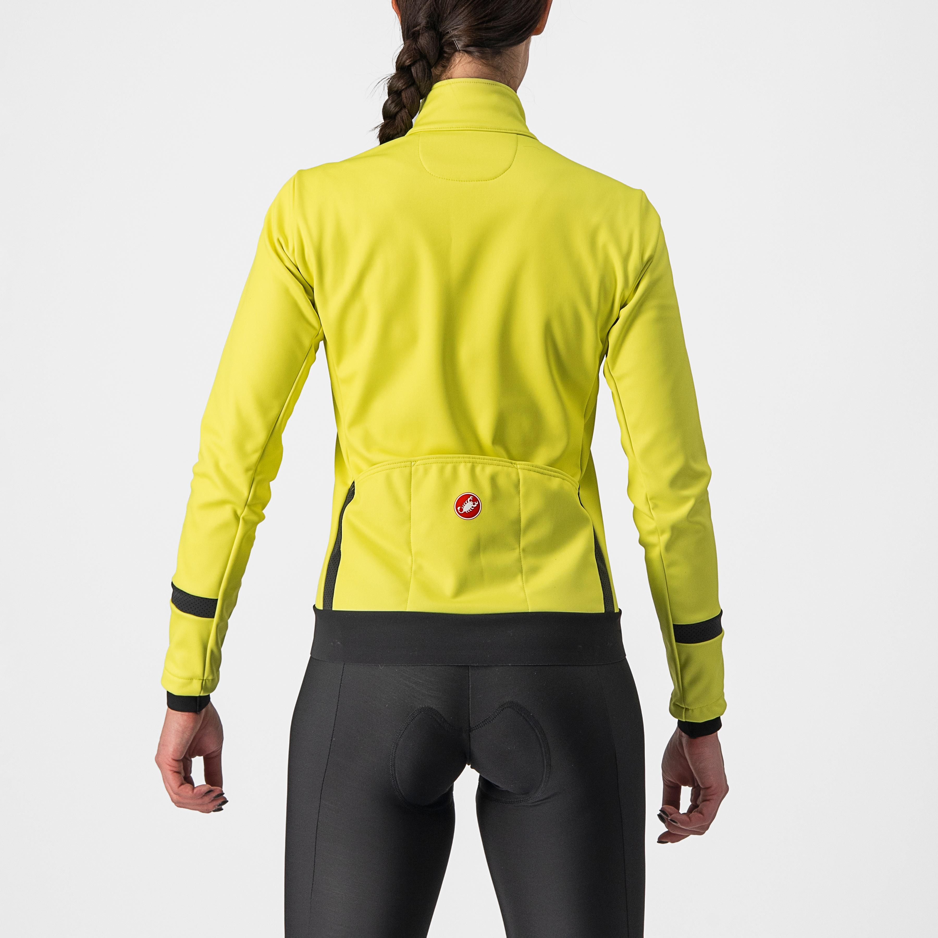 Dinamica 2 jacket - brilliant yellow/dark gray ref - castelli