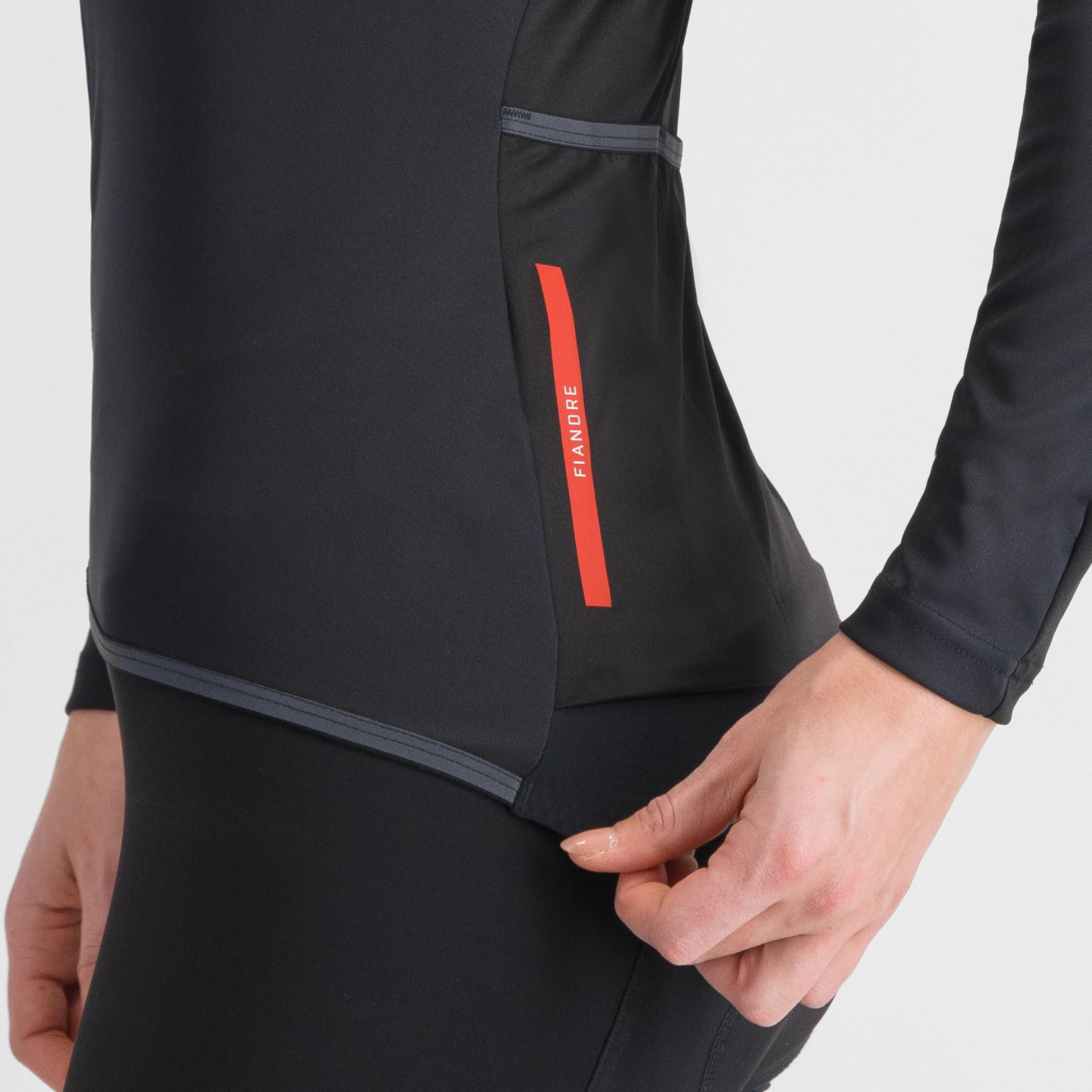 Fiandre light w jacket - black - sportful