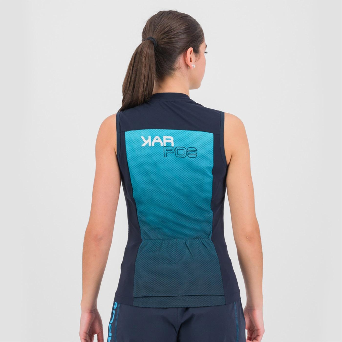 Verve evo w sleeveless - sky captain/blue atoll - karpos