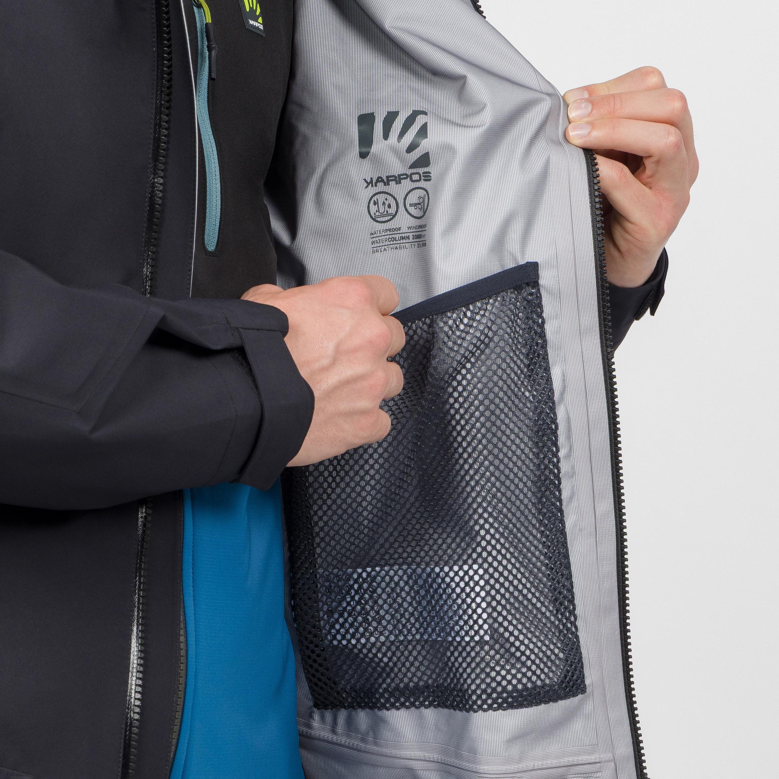 Storm evo jacket - black/black - karpos