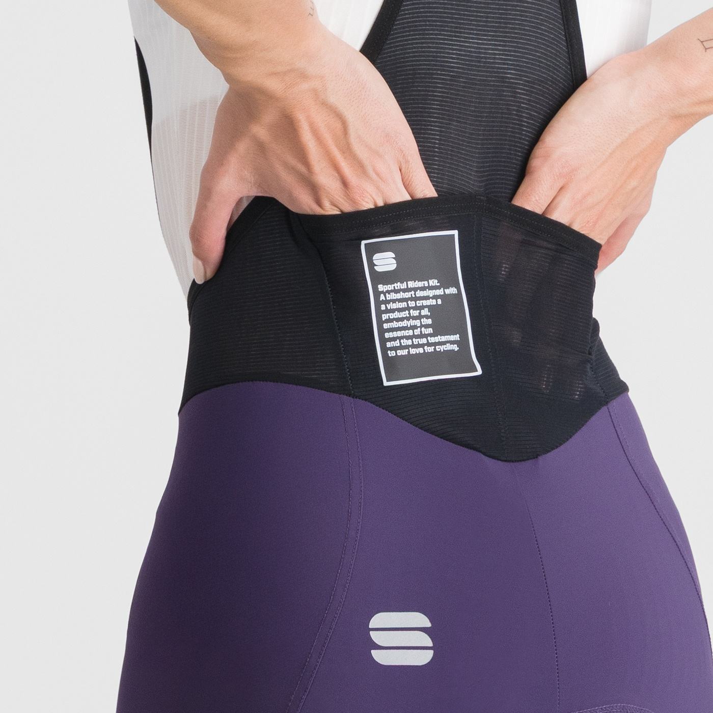 Srk w bibshort - galactic purple - sportful