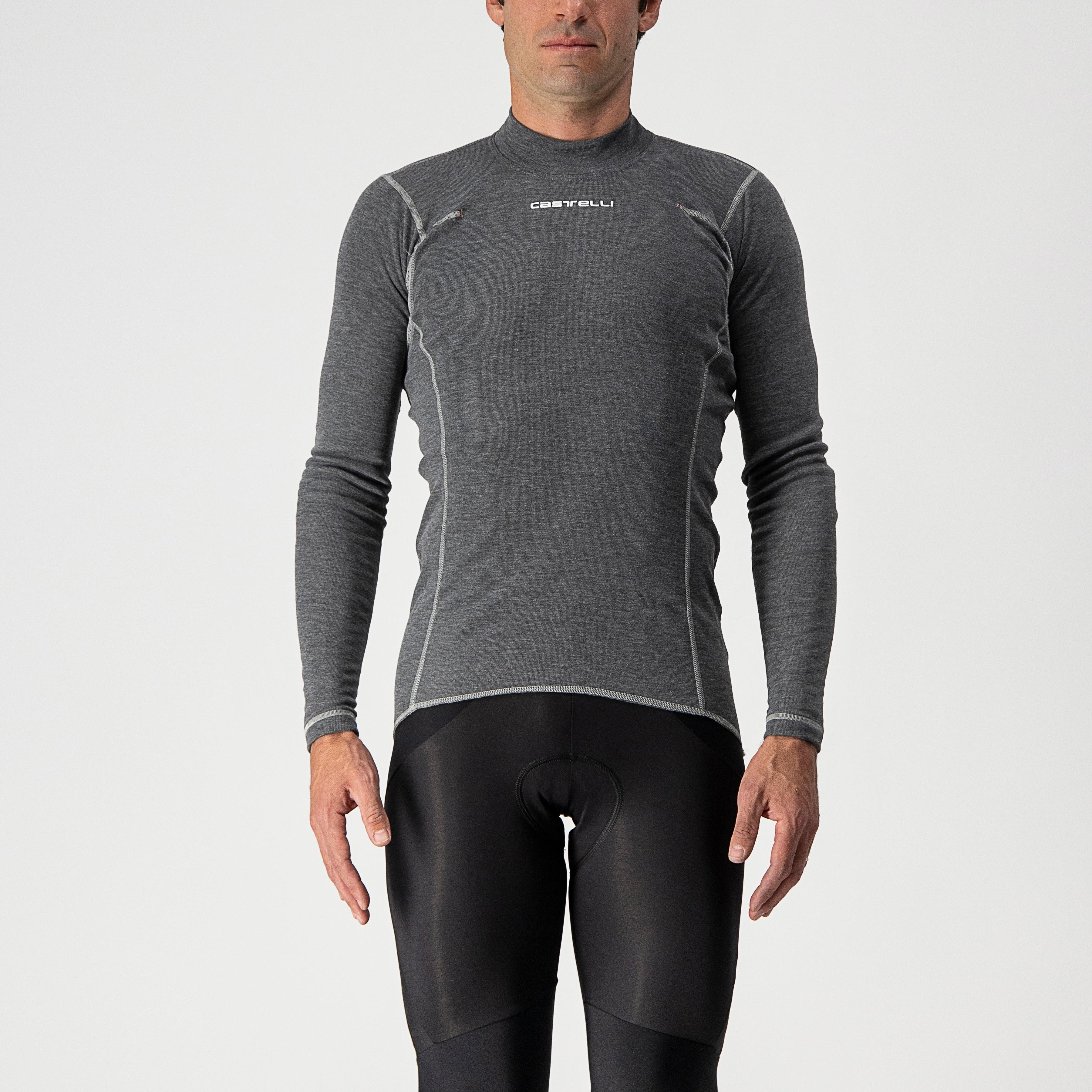 Flanders warm long sleeve - gray - castelli
