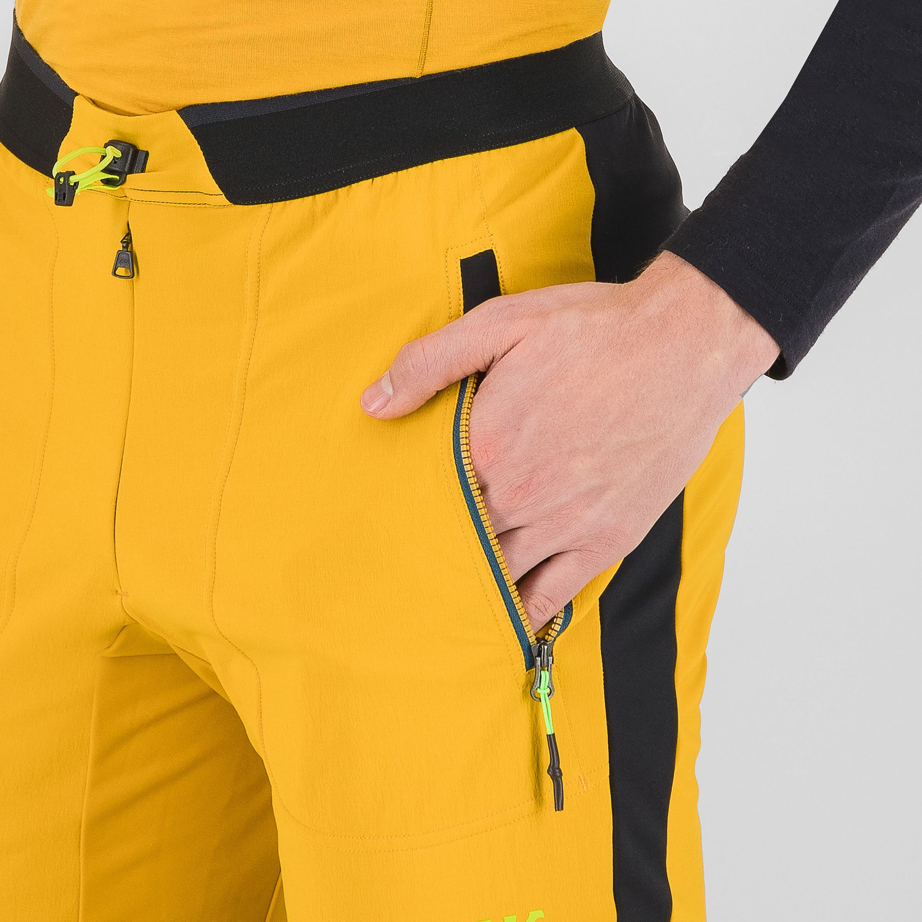 Alagna plus evo pant - golden/black - karpos