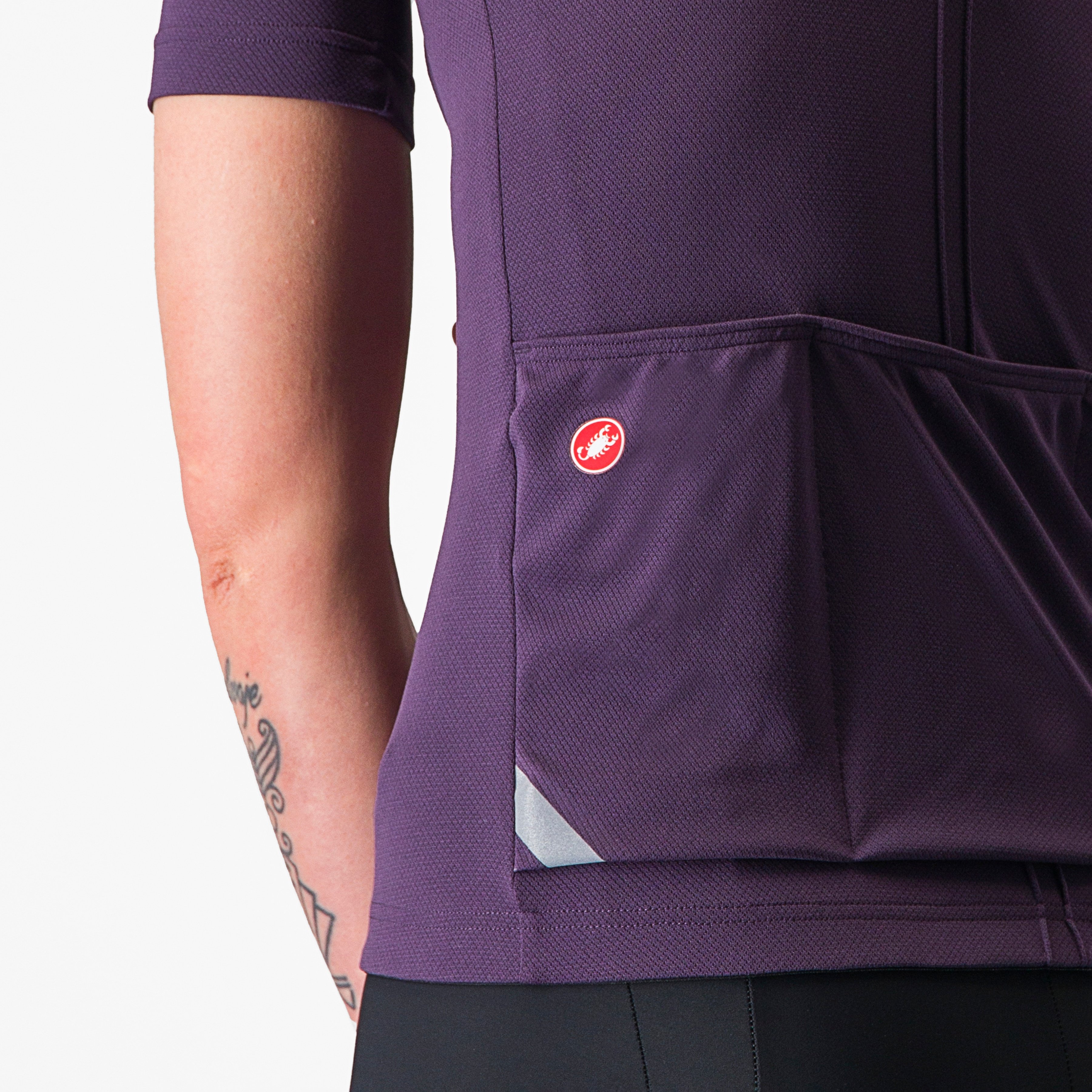 Anima 4 jersey - night shade - castelli
