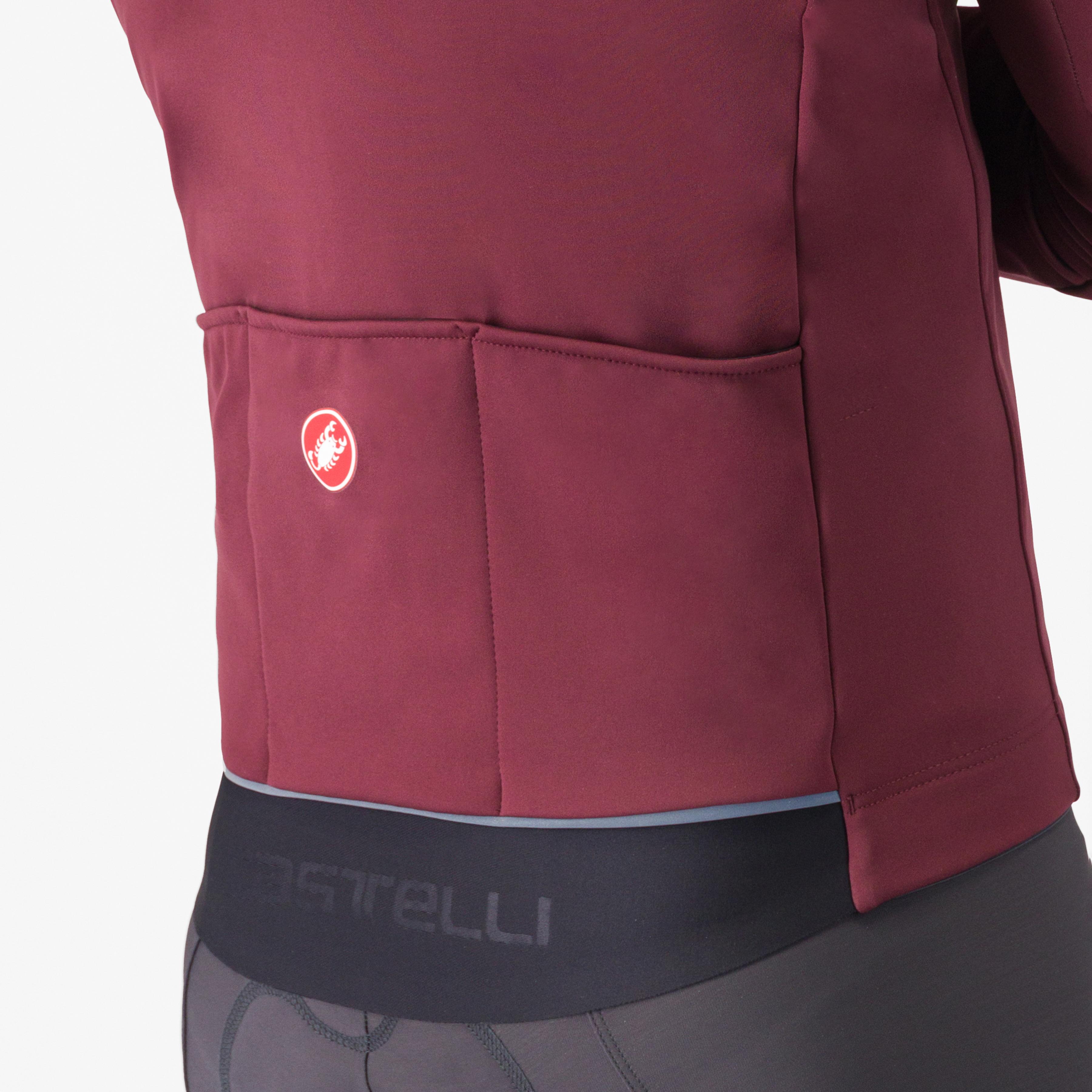 Espresso air jacket - deep bordeaux - castelli