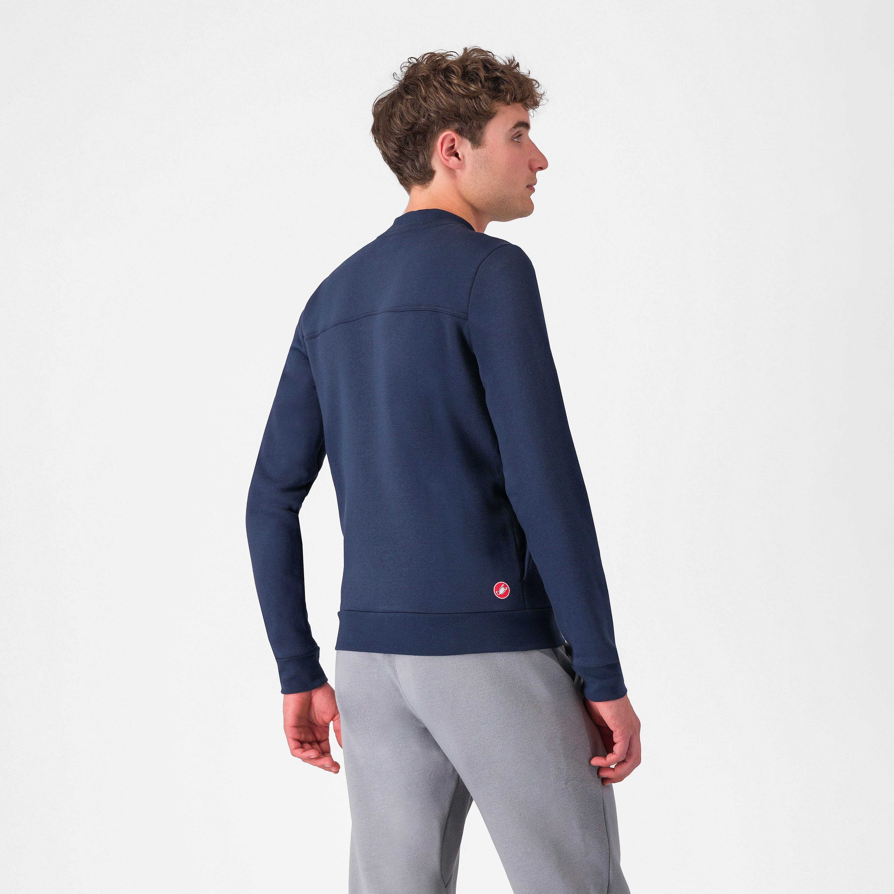 Classico track jacket - belgian blue - castelli