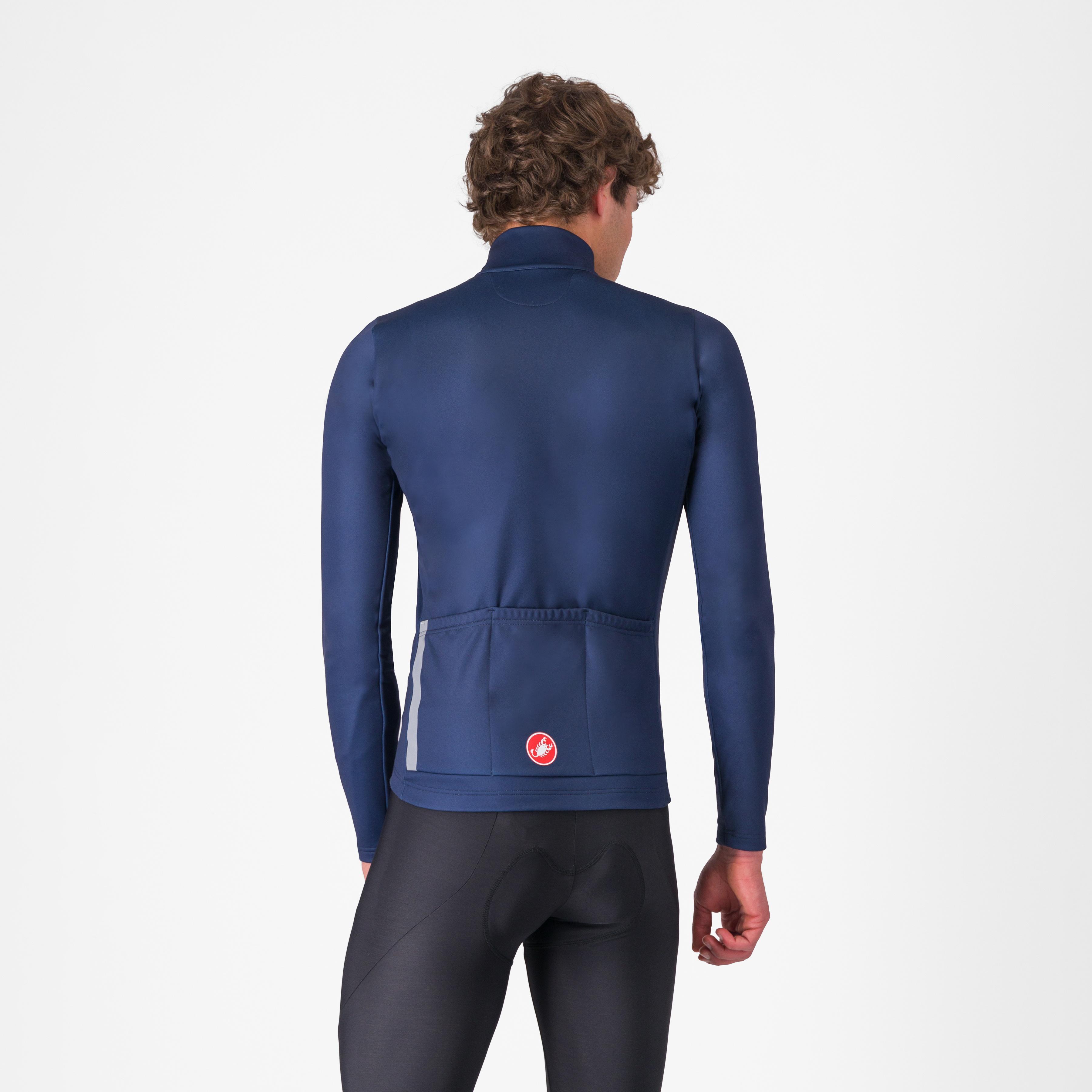 Entrata thermal jersey - belgian blue/silver gray - castelli