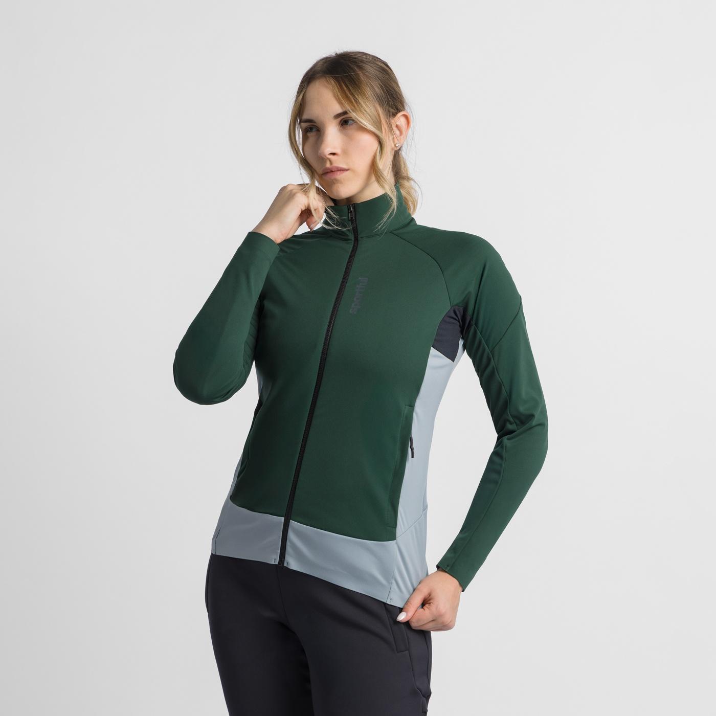 Apex 2 w jacket - oblivion green/foggy stone - sportful