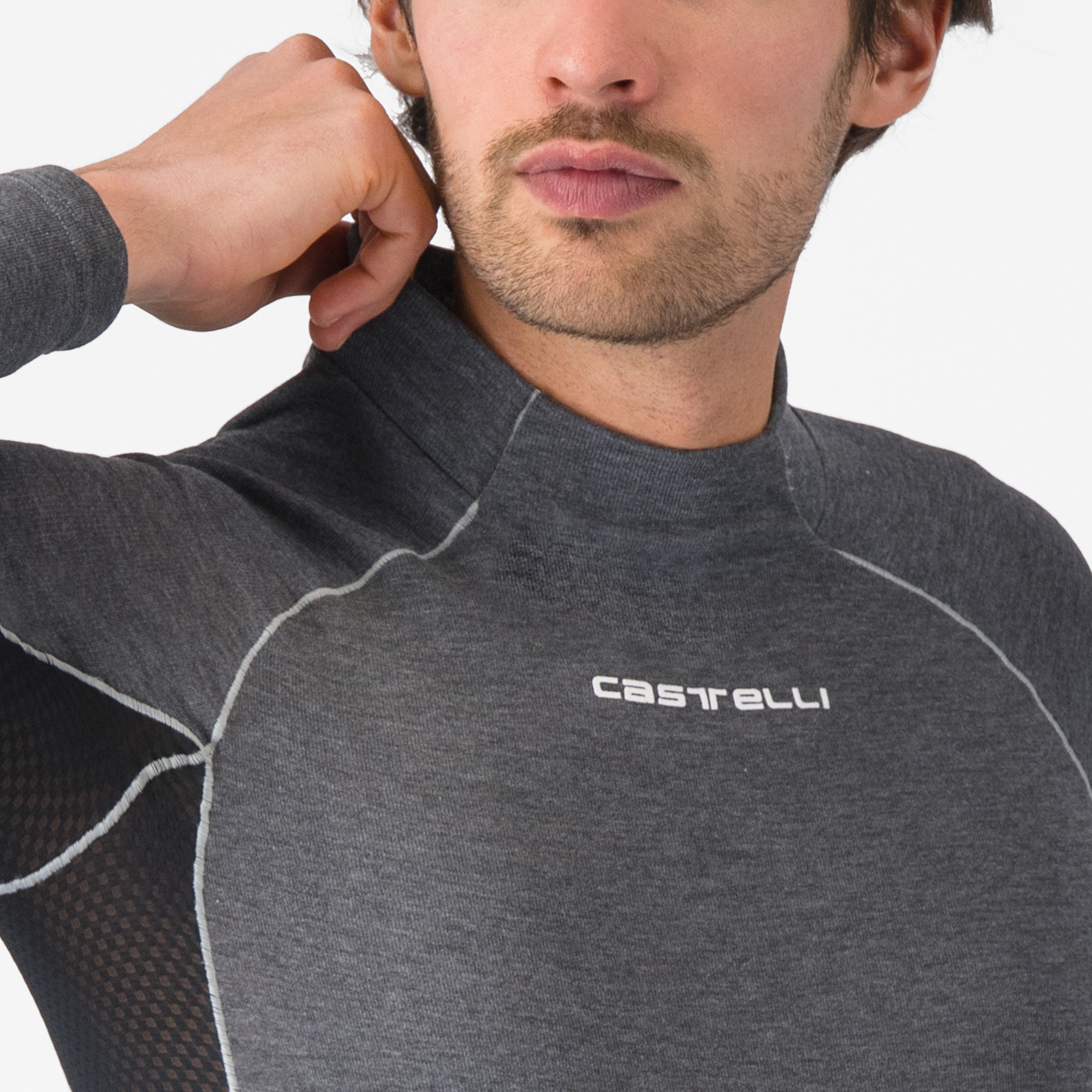 Flanders 2 long sleeve - gray - castelli