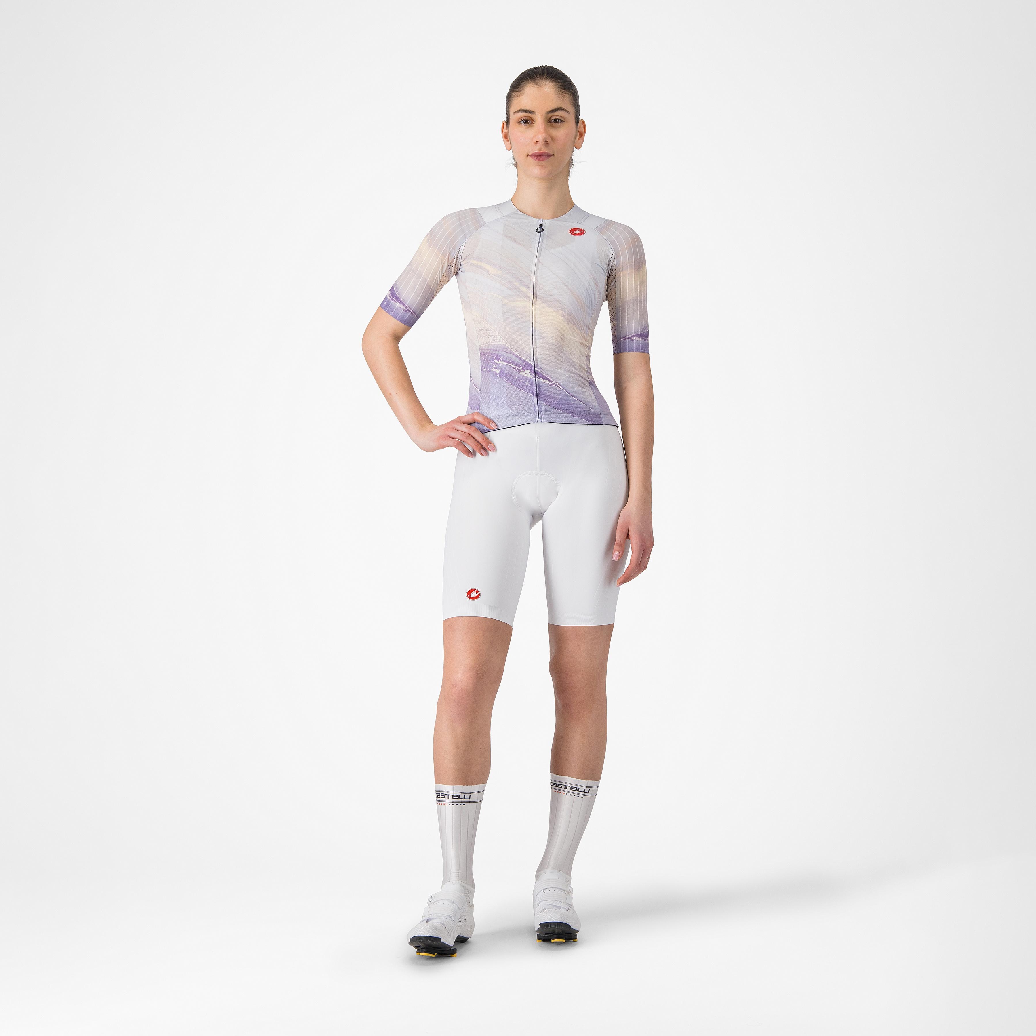 Free aero race s w bibshort - white - castelli
