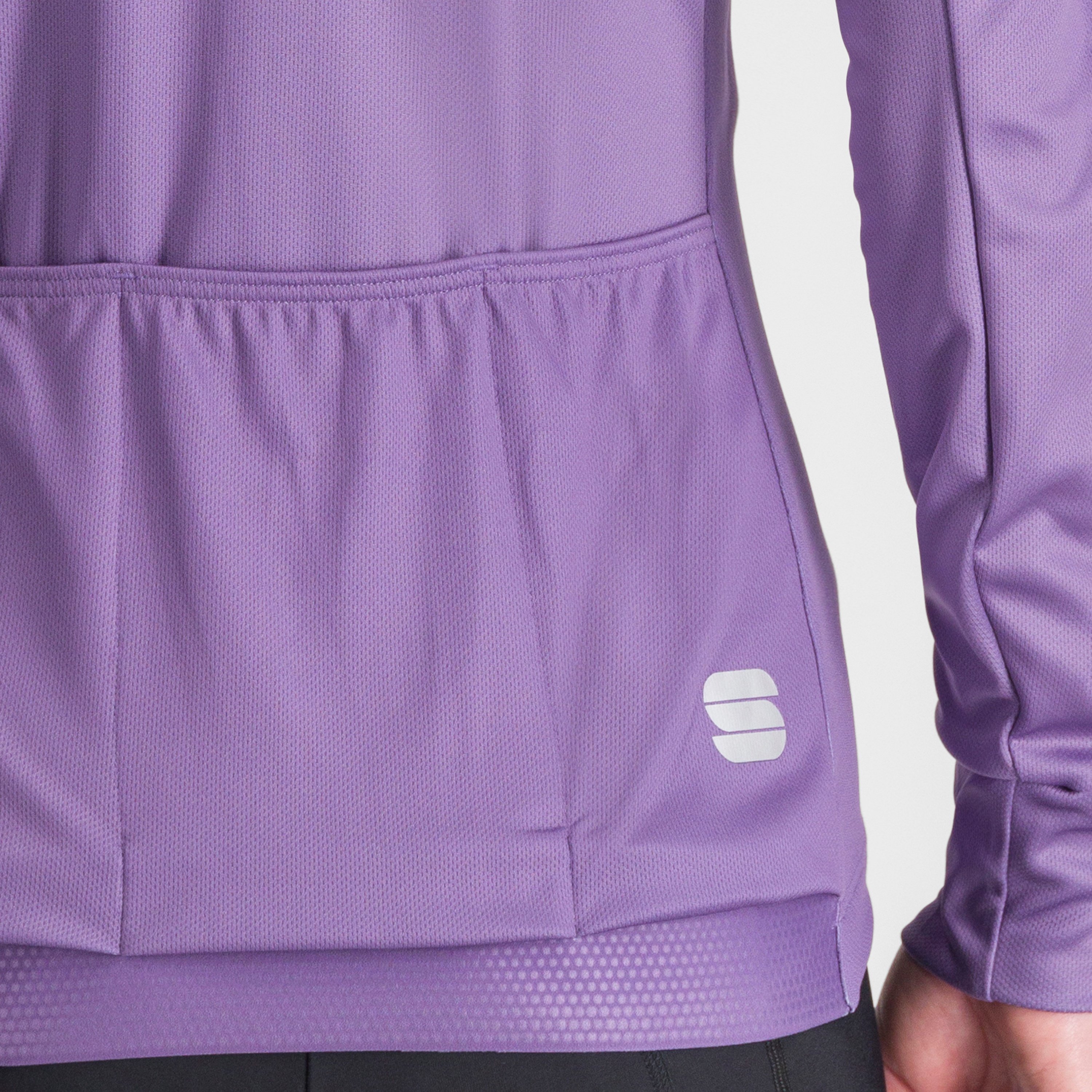 Supergiara woman thermal jersey - mulled grape - sportful