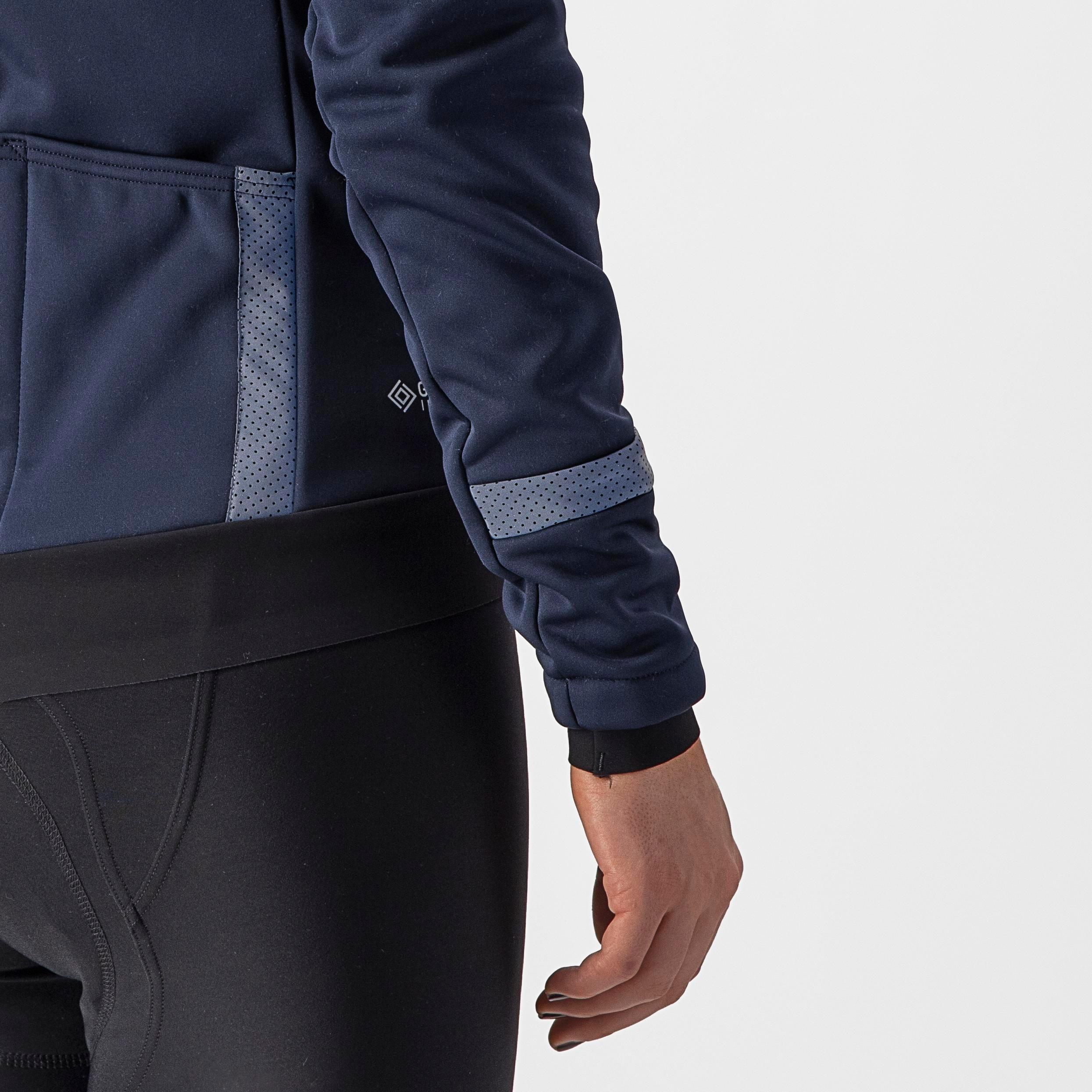 Dinamica 2 jacket - savile blue/silver reflex - castelli