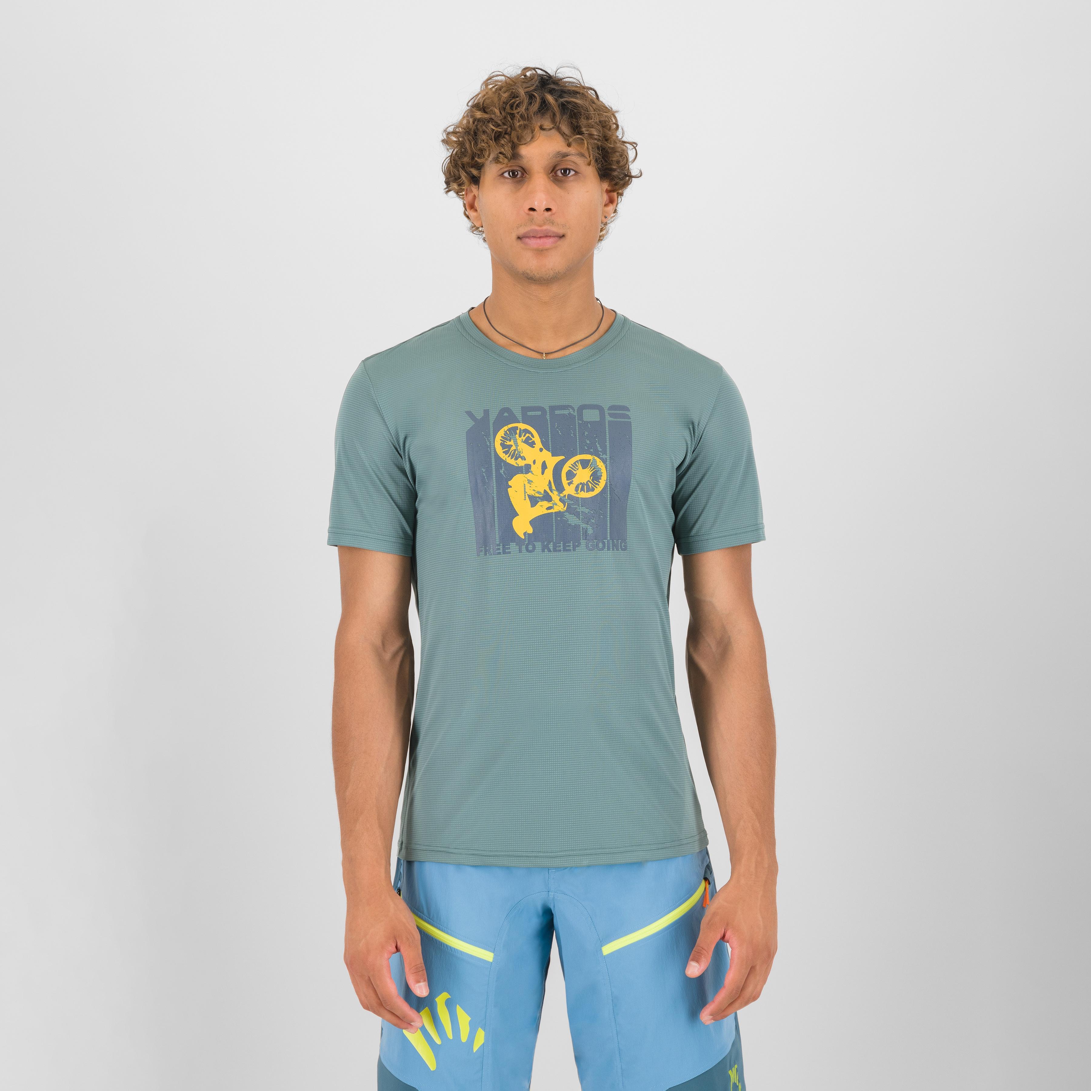 Val federia tee - north atlantic print 2 - karpos