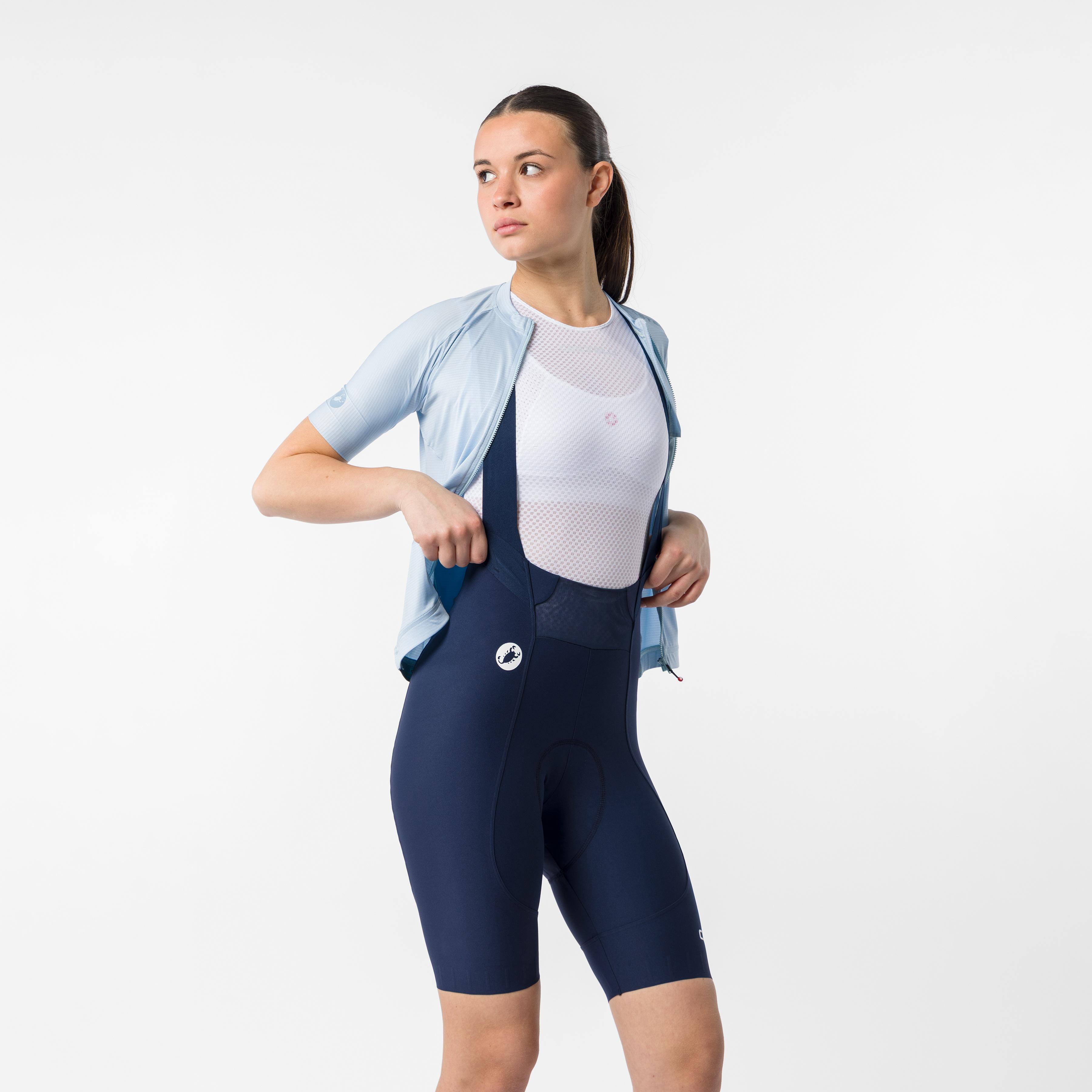 Espresso 2 w dt bibshort - belgian blue - castelli