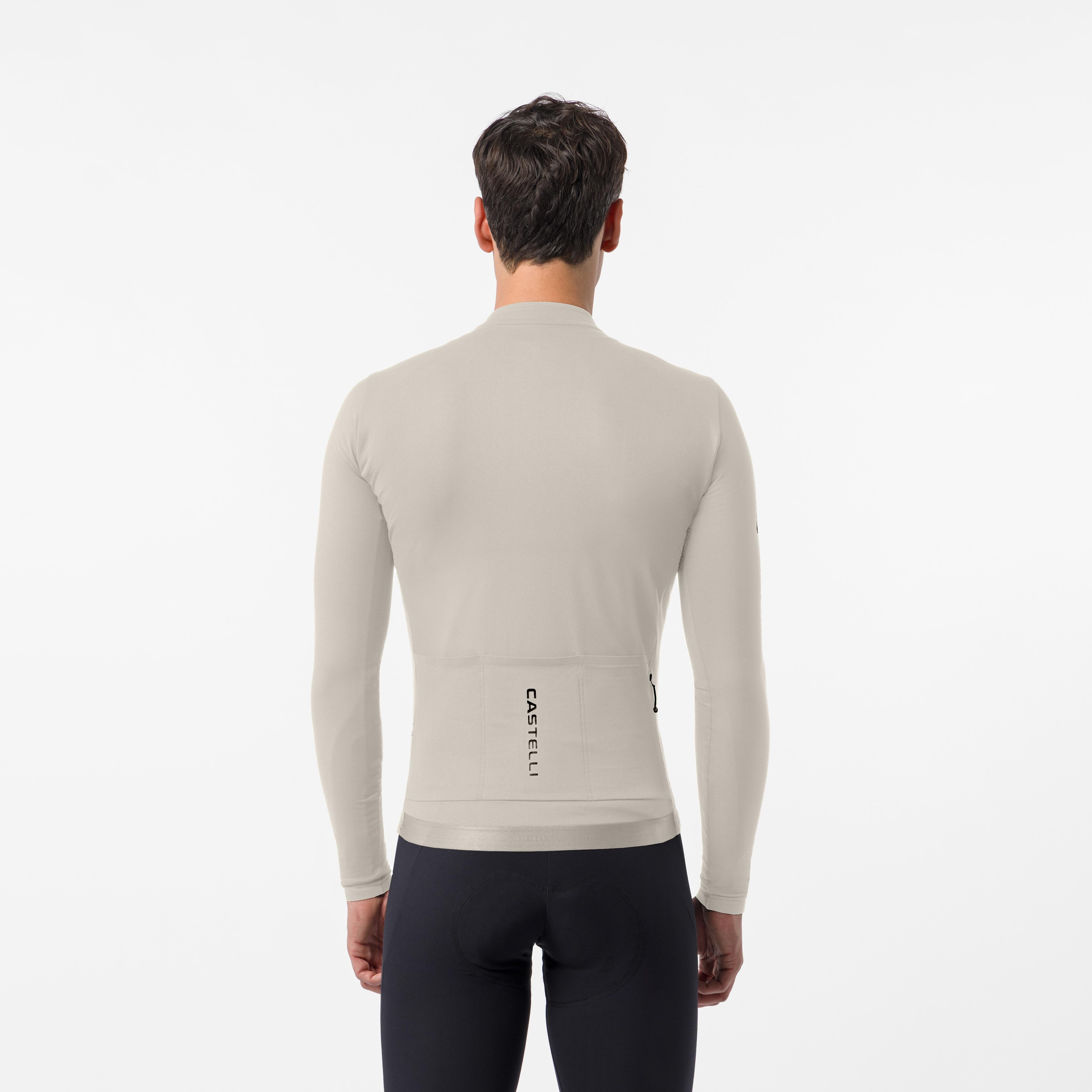 Thermowoven ls jersey - silver moon - castelli