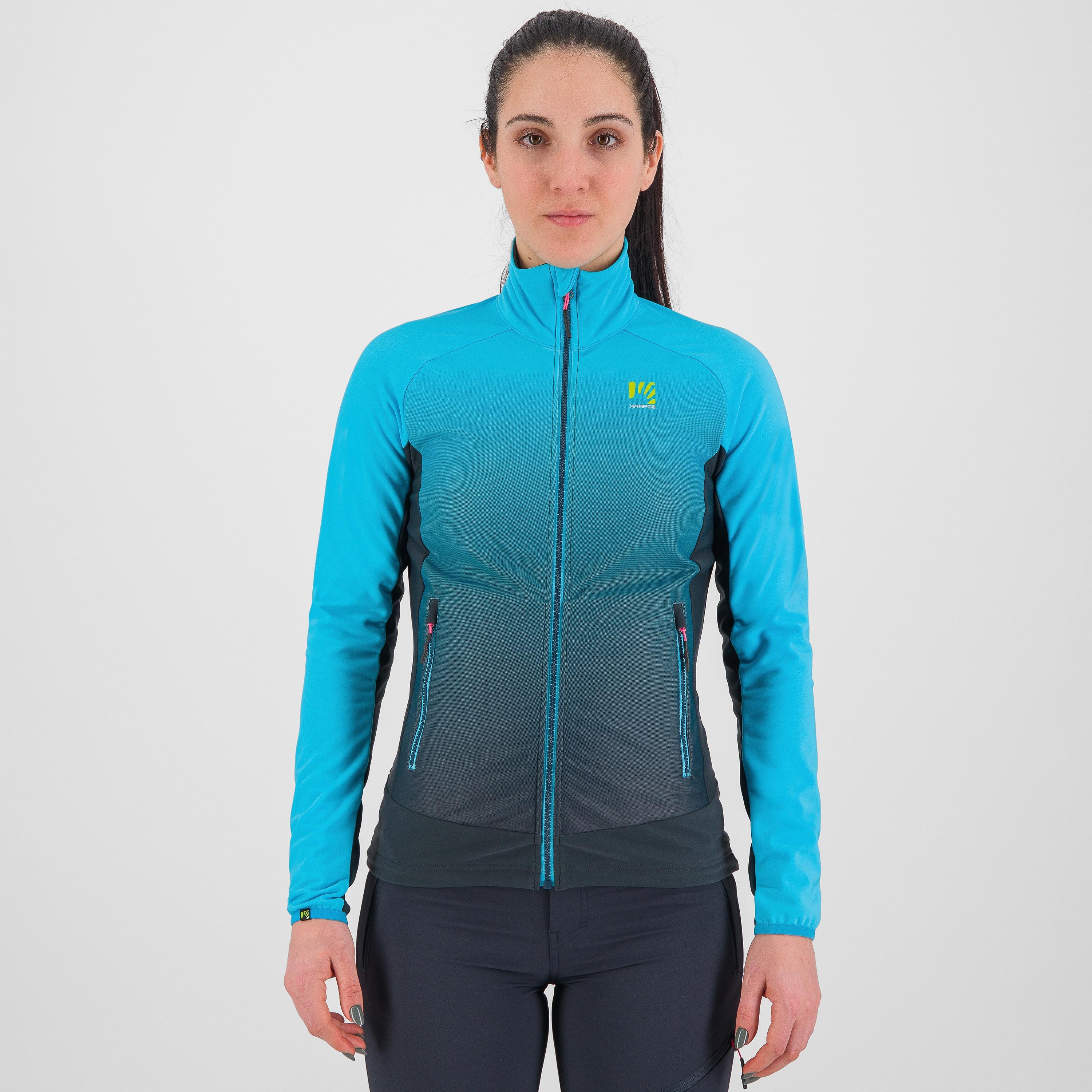 Croderes w fleece - vulcan/blue atoll - karpos