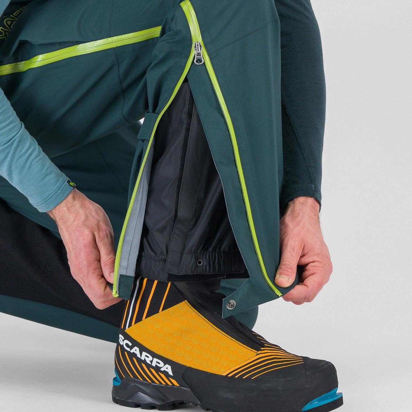 Highest goretex shell pants - forest - karpos