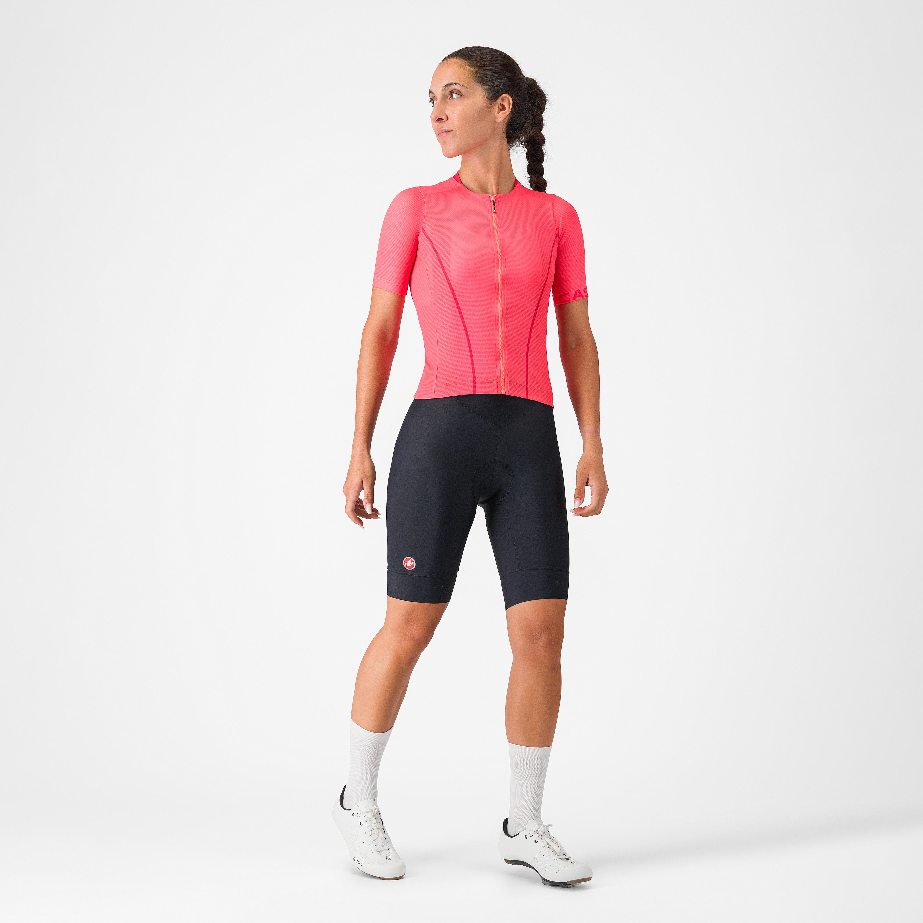 Anima flow jersey - brilliant pink/hibiscus - castelli