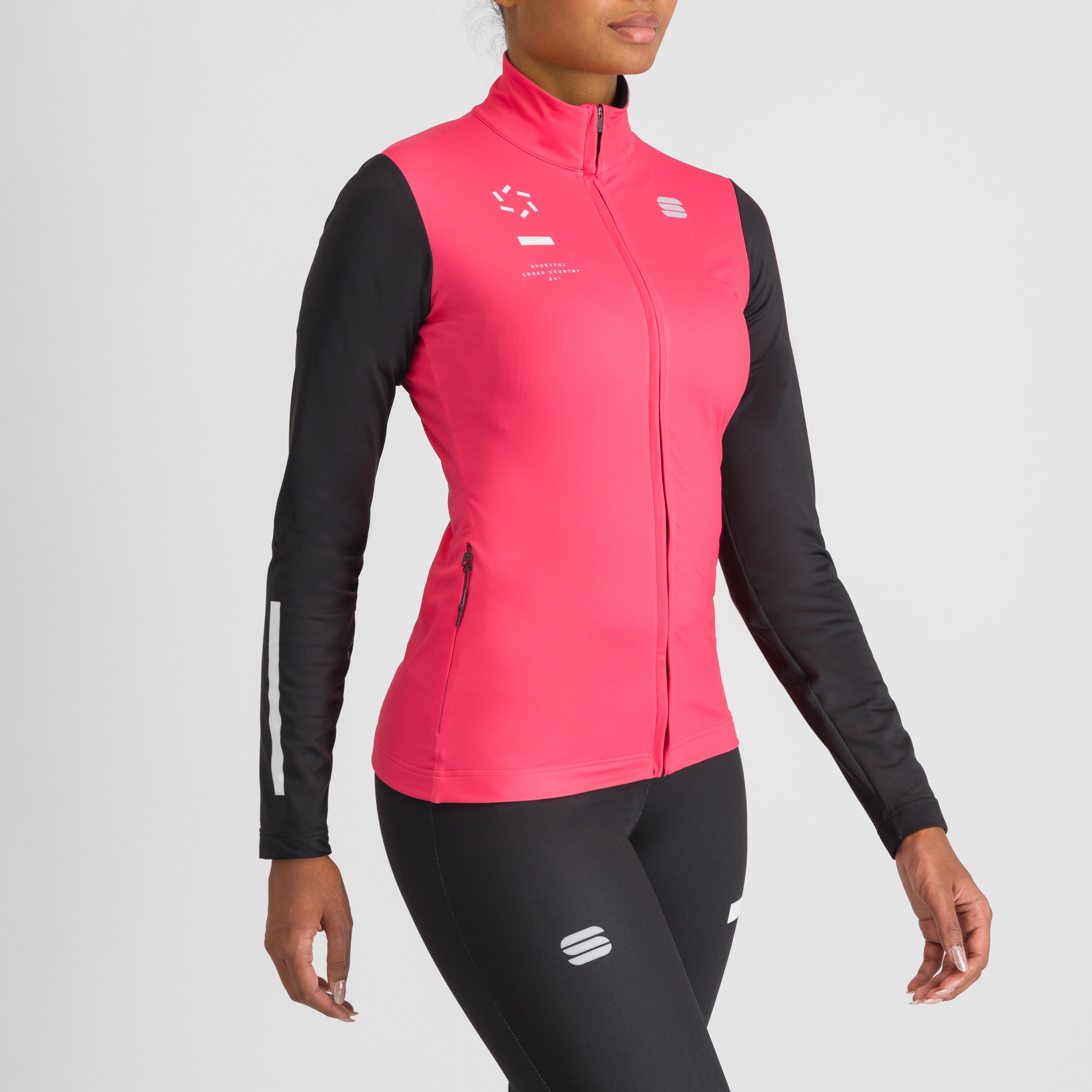 Squadra w jersey - raspberry pink/black - sportful