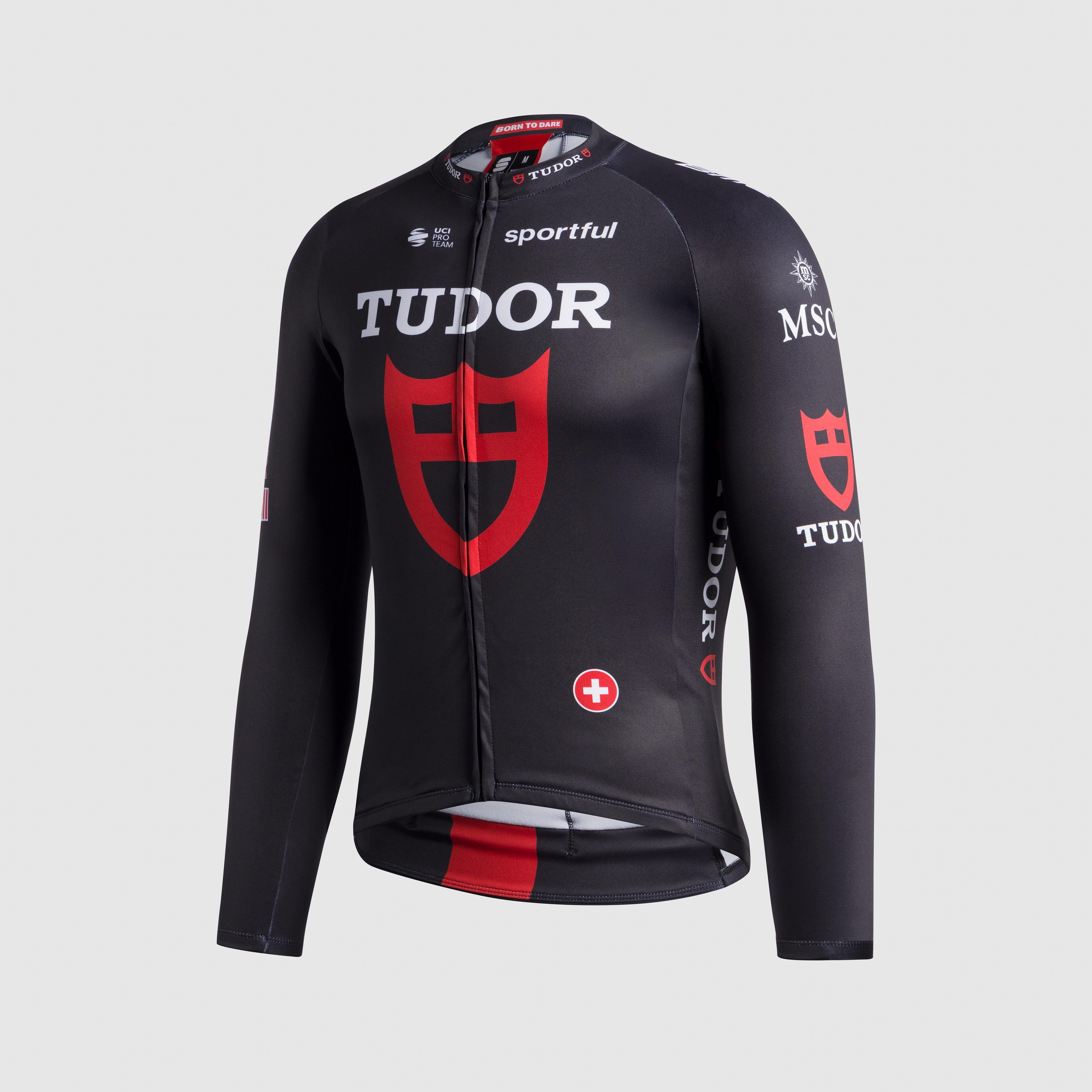 Tud supernova thermal jersey ls - black - sportful