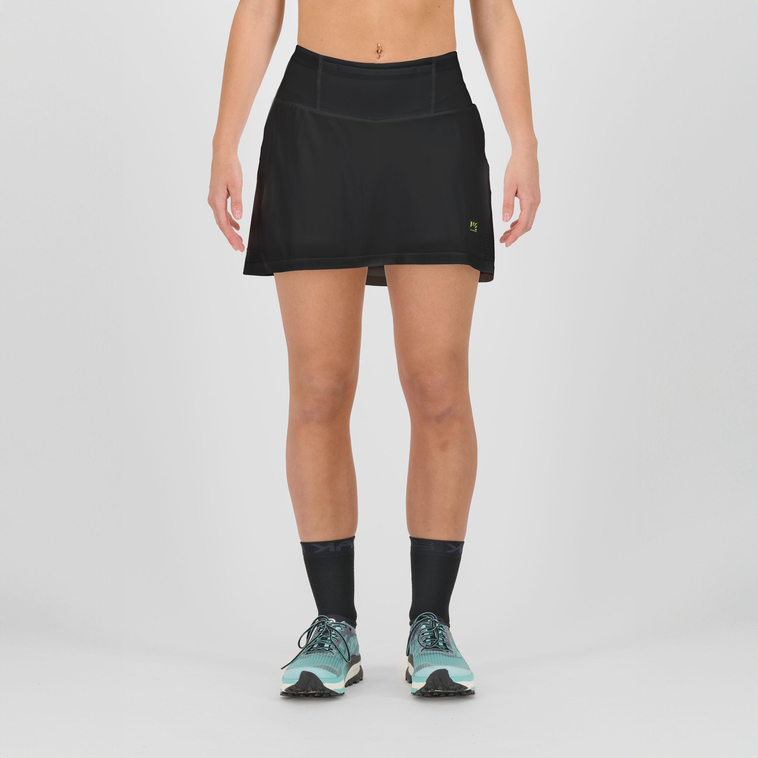 Lavaredo run skirt - black dark grey - karpos