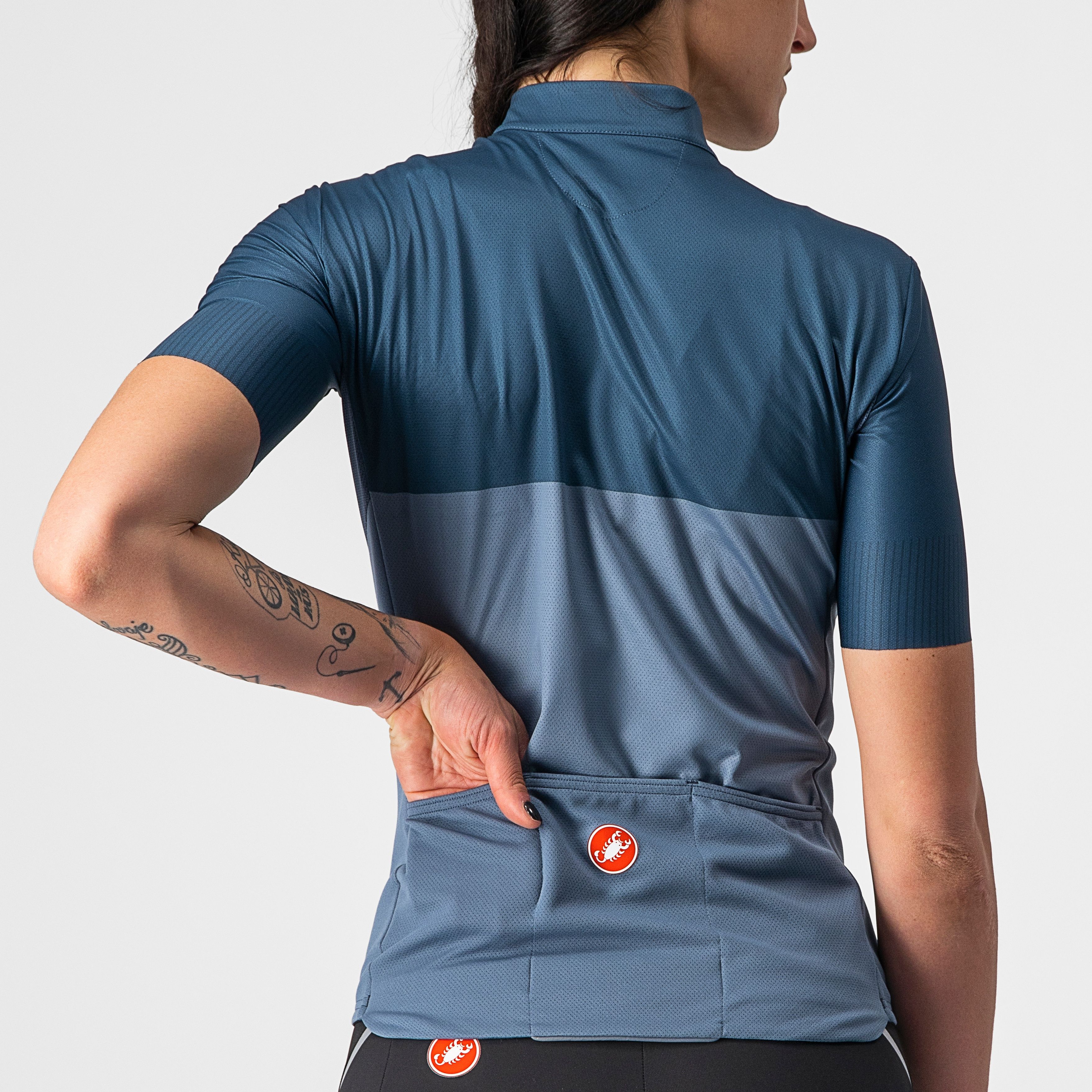 Velocissima jersey - light steel blue/moonlit ocean - castelli
