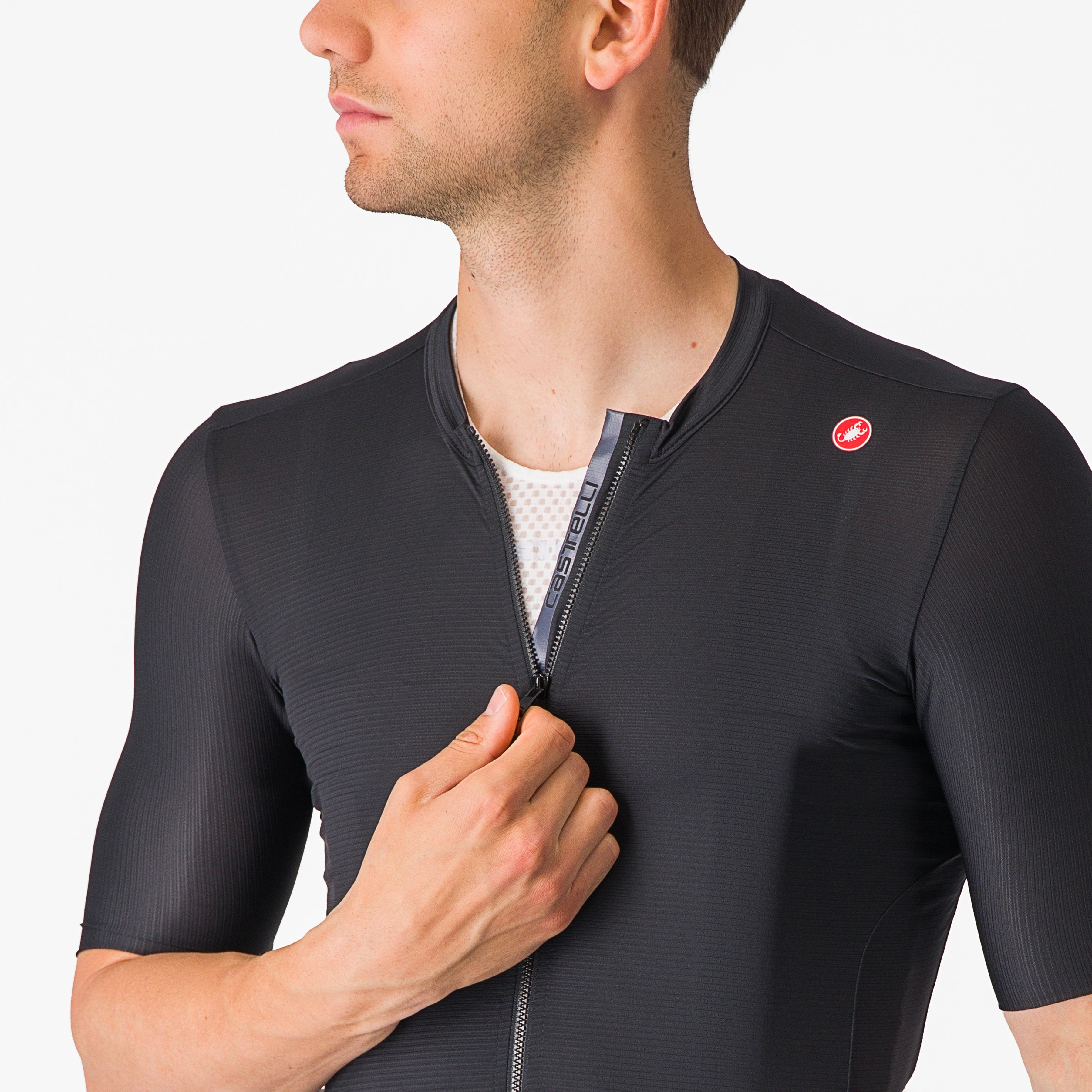 Espresso jersey - light black/dark gray - castelli