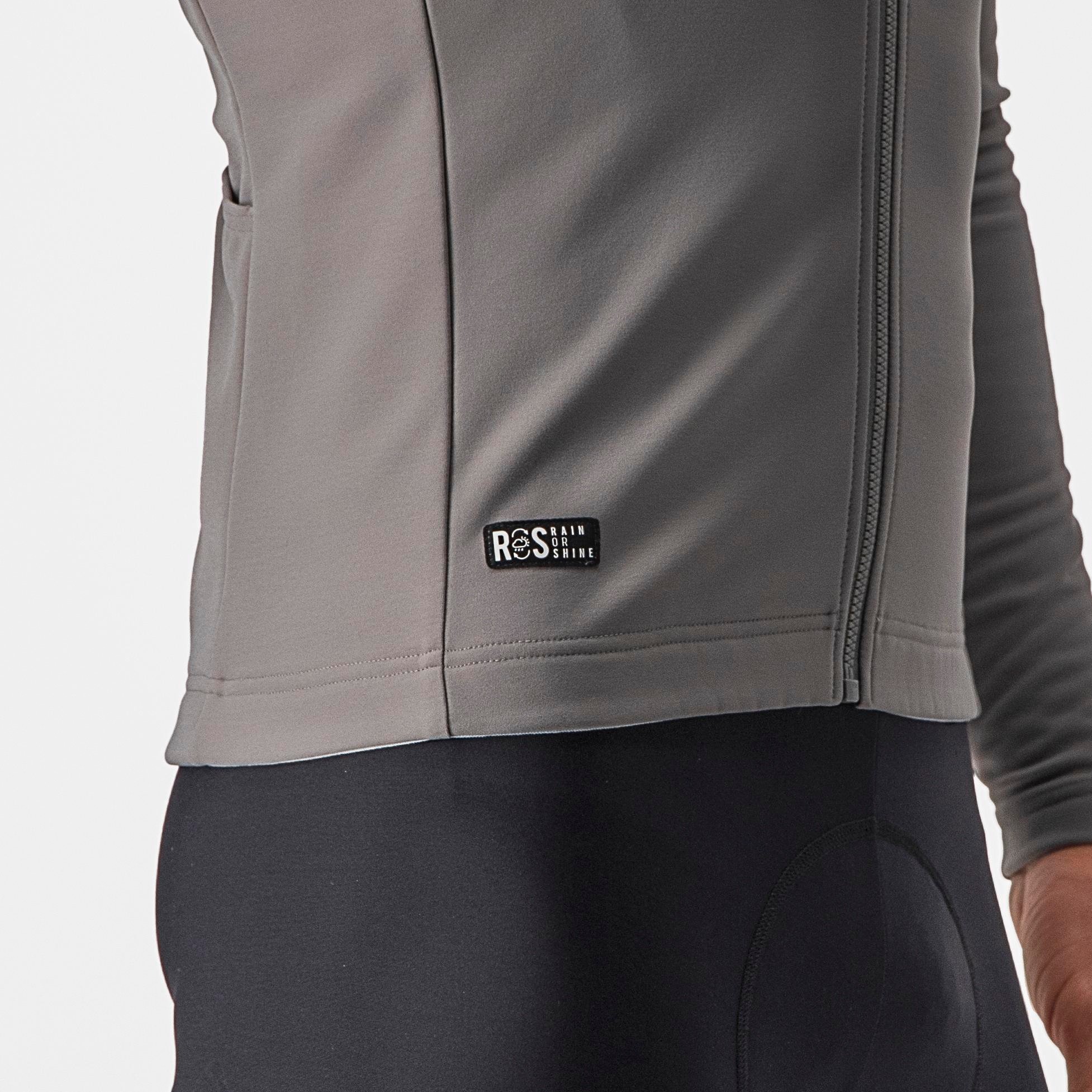 Tutto nano ros jersey - nickel gray - castelli