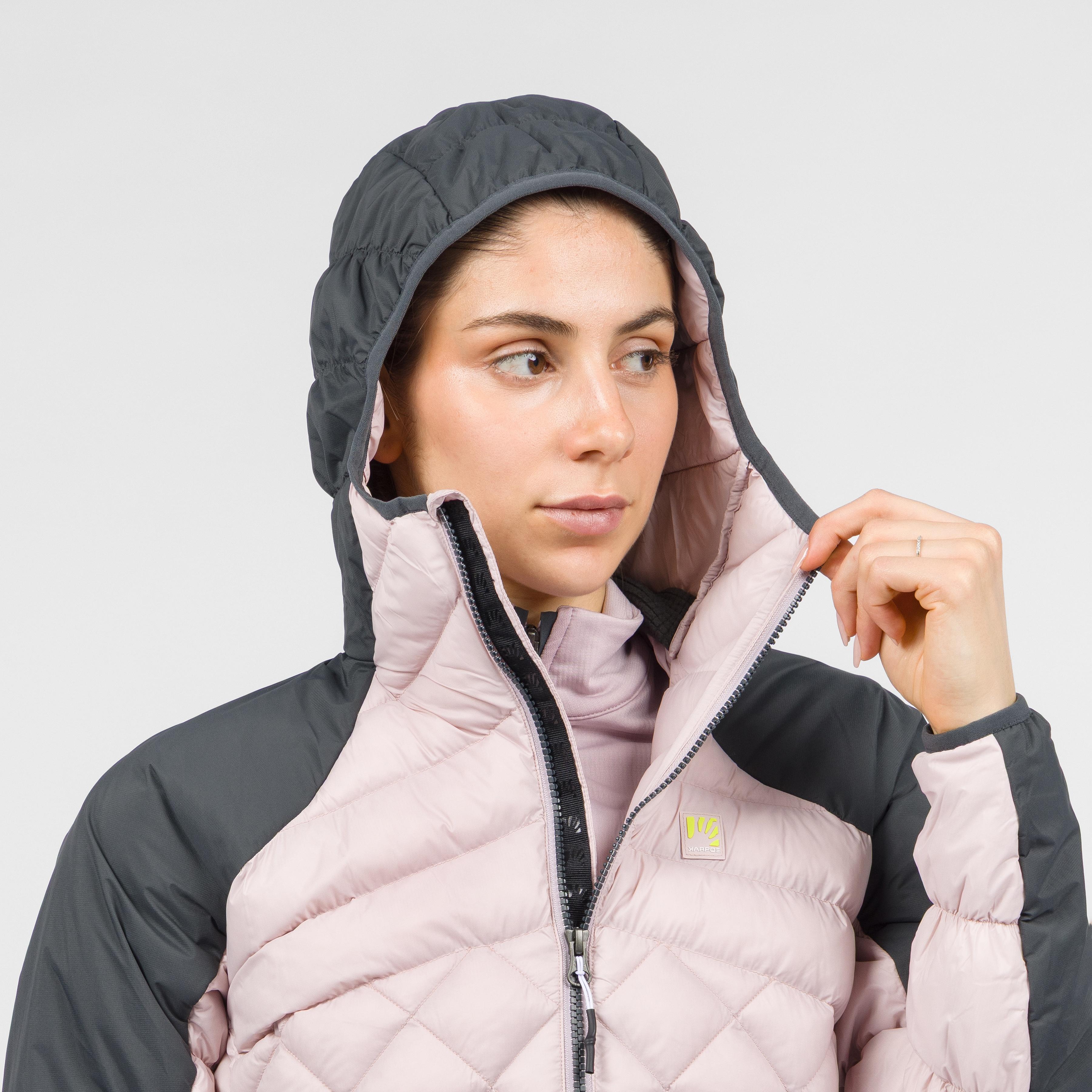Lastei active plus w jacket - lilac/woodl.gray - karpos