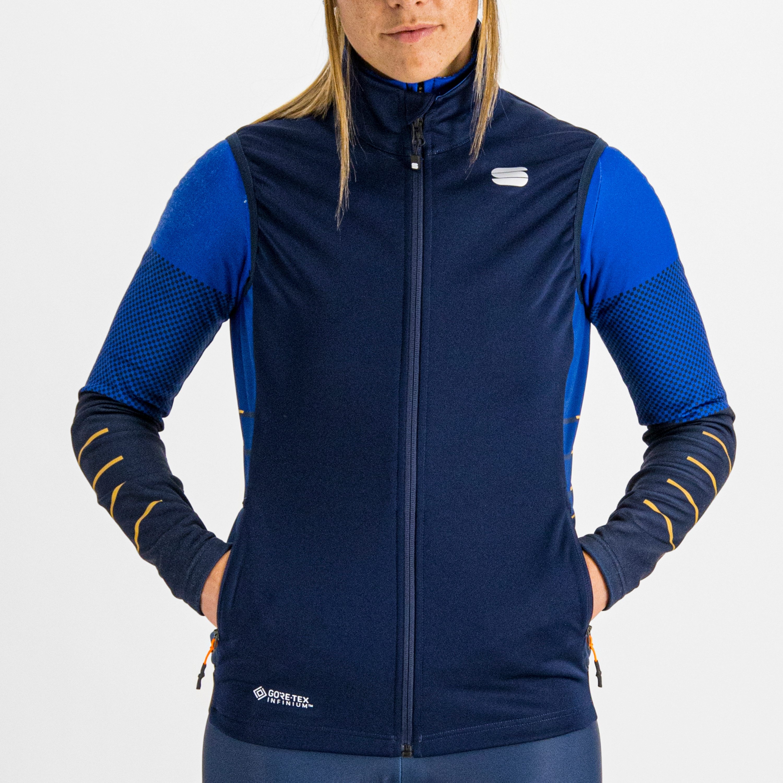 Squadra w vest - italy blu blue ceramic - sportful