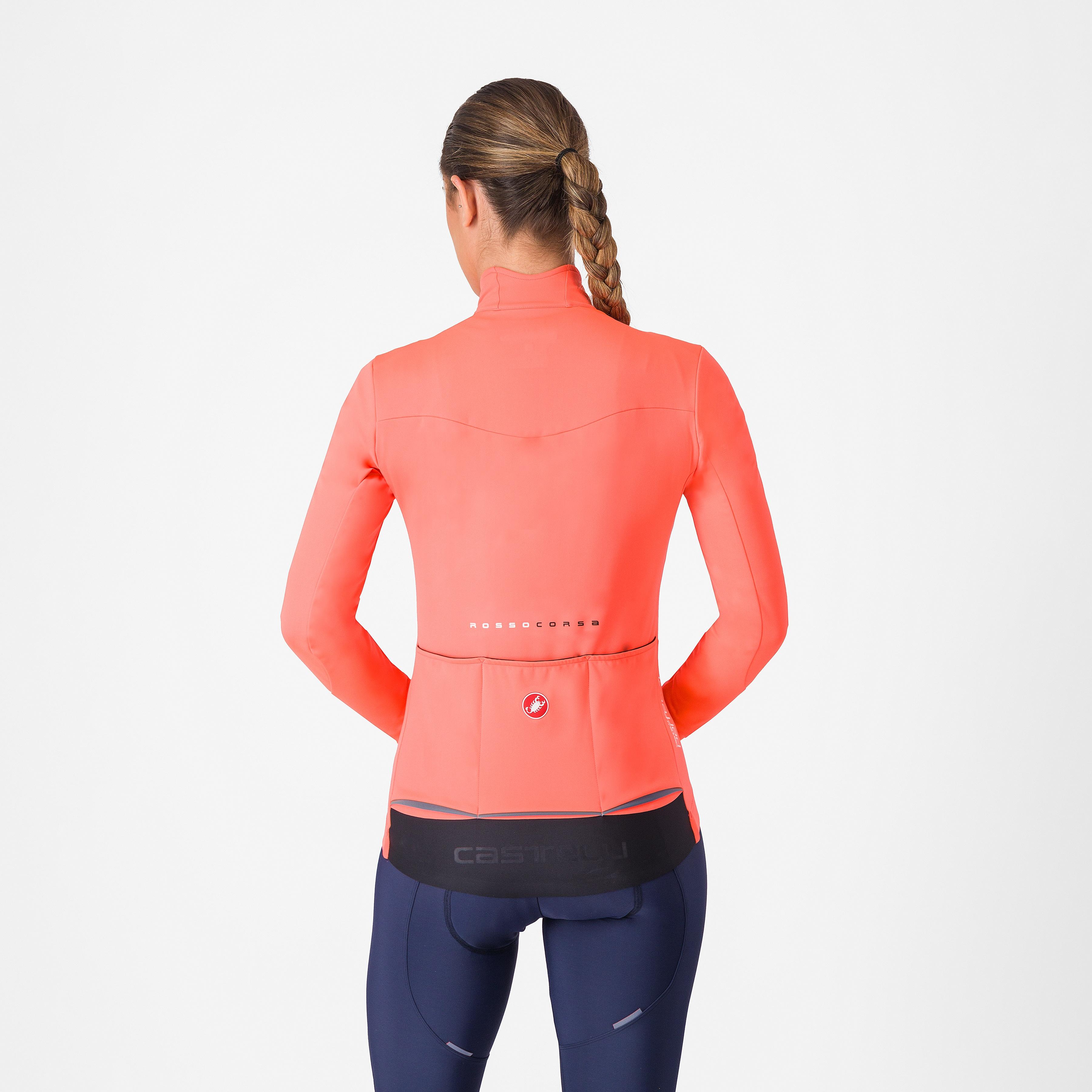 Perfetto air w jacket - briliant pink - castelli
