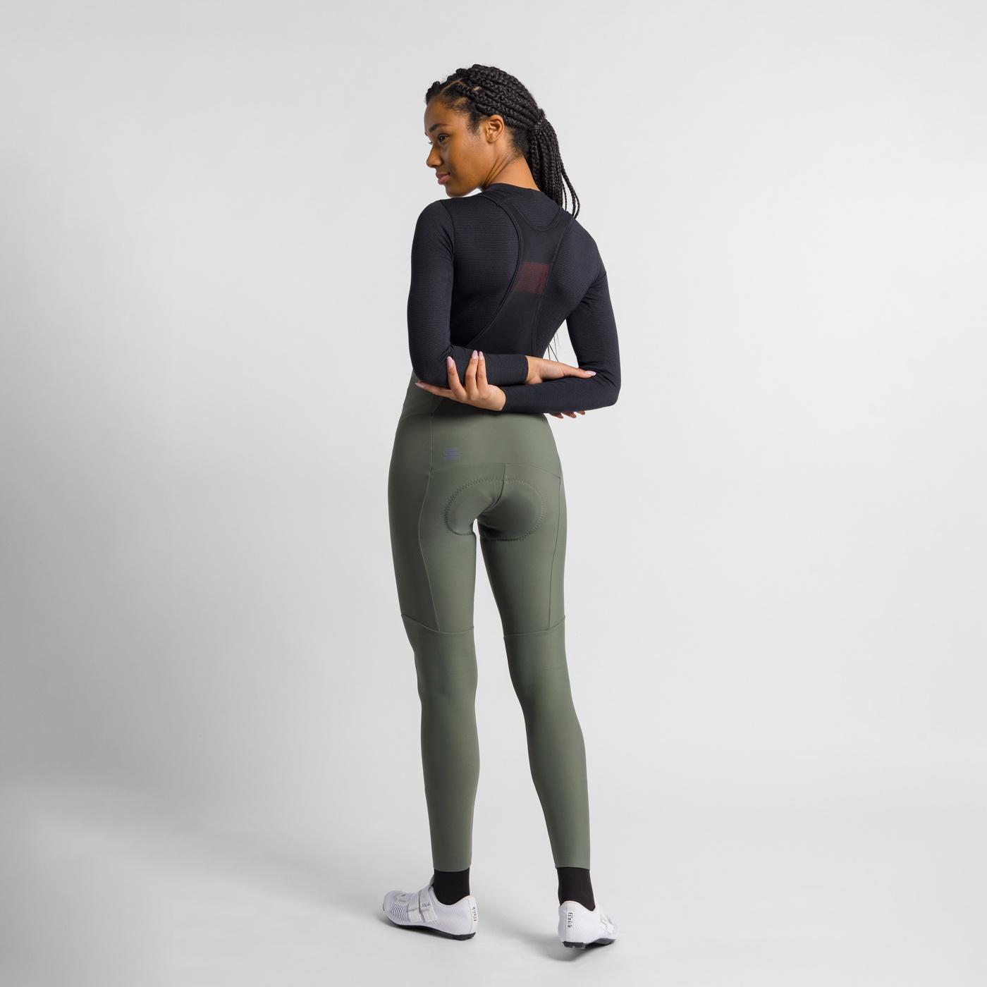 Pulse w bibtight - green thyme - sportful