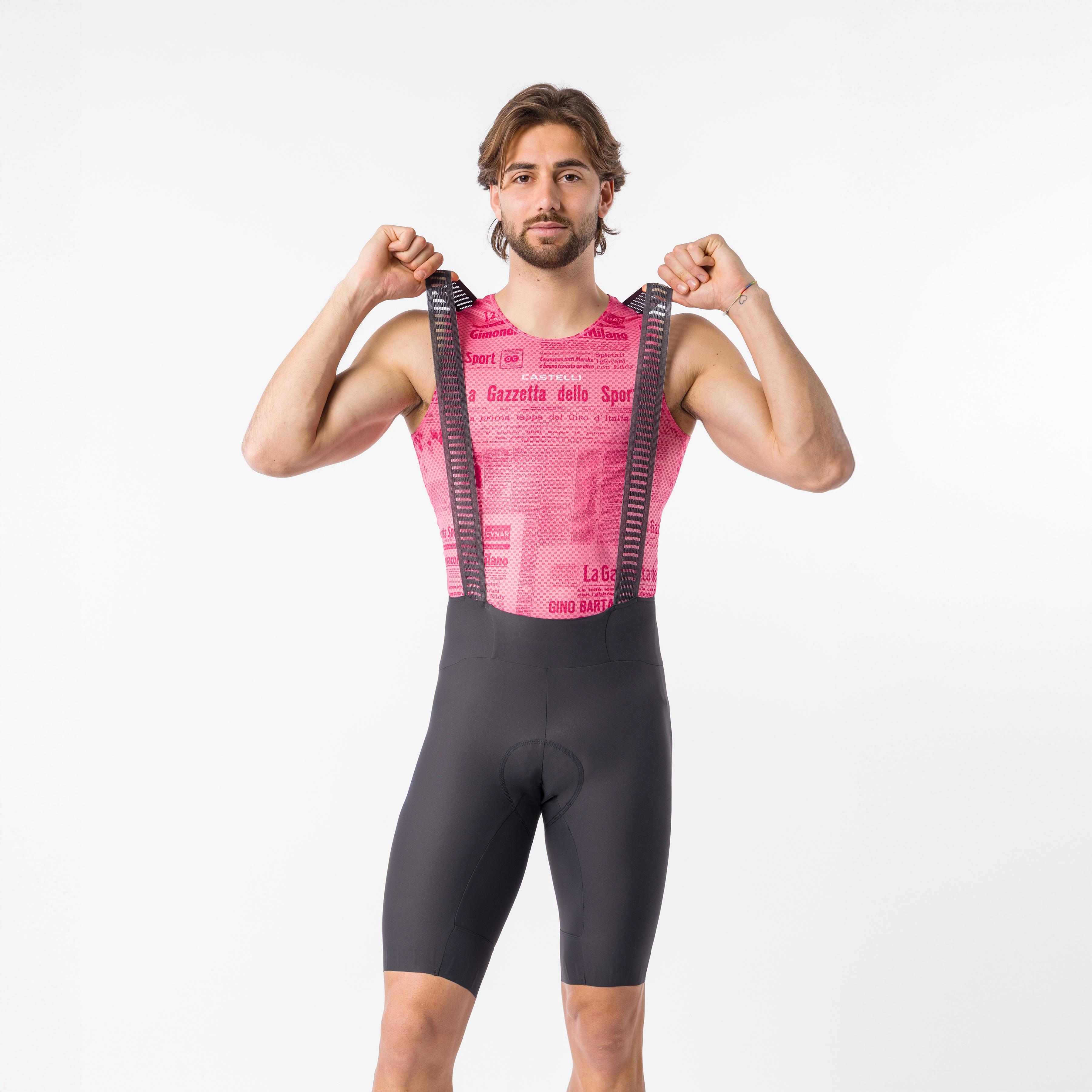 #giro trofeo 2 bibshort - dark gray - castelli