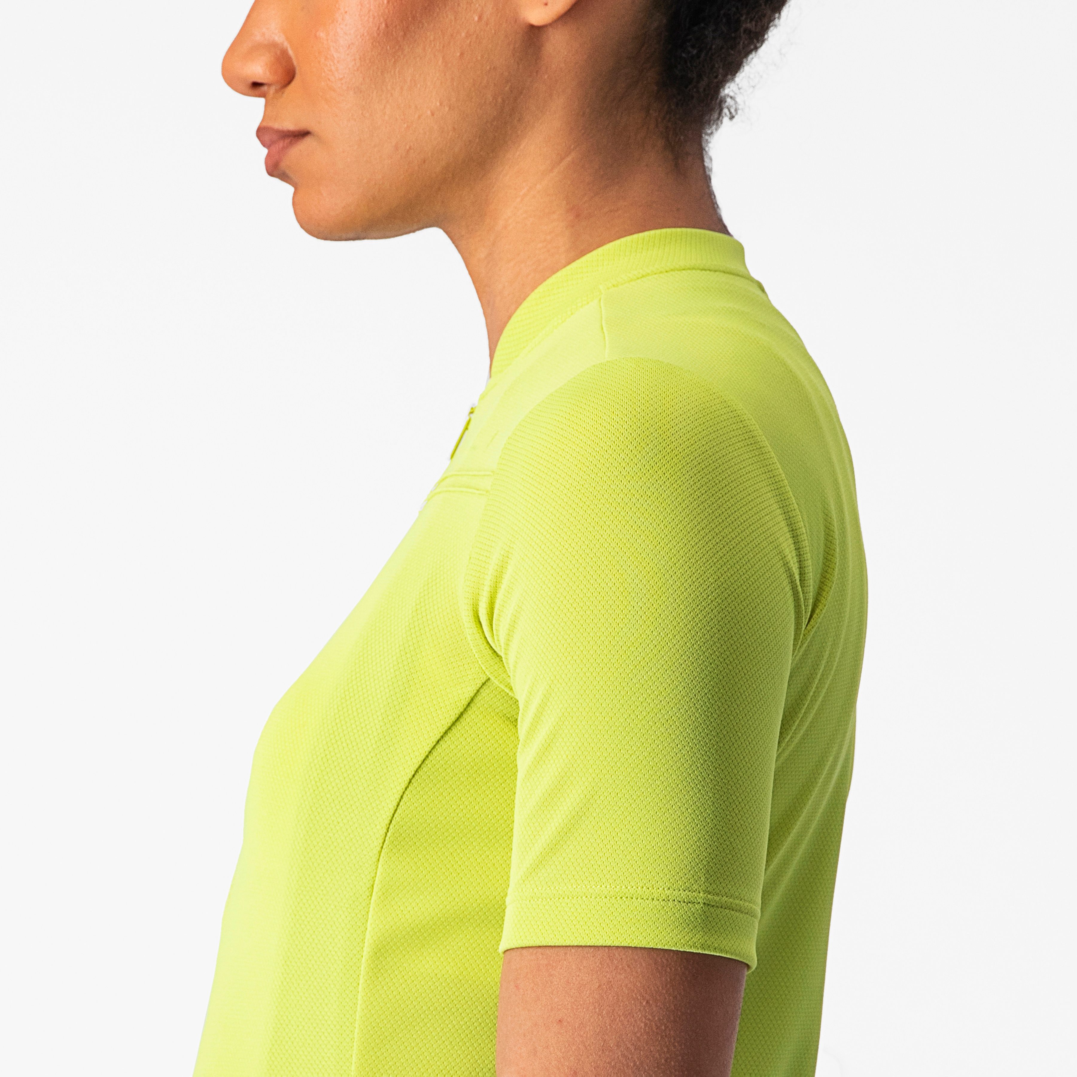 Anima 4 jersey - bright lime - castelli