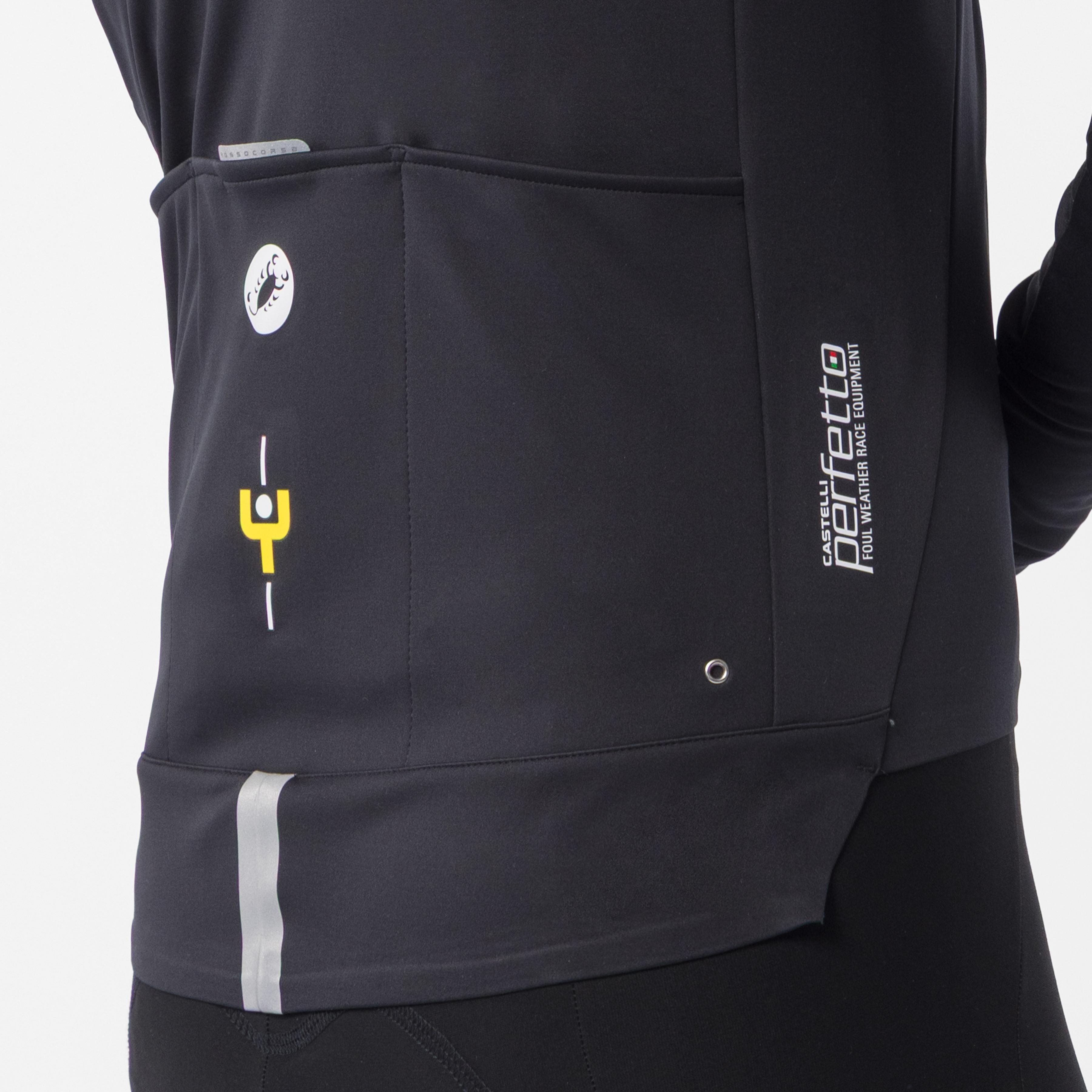 Maillot jaune perfetto jacket - black - castelli