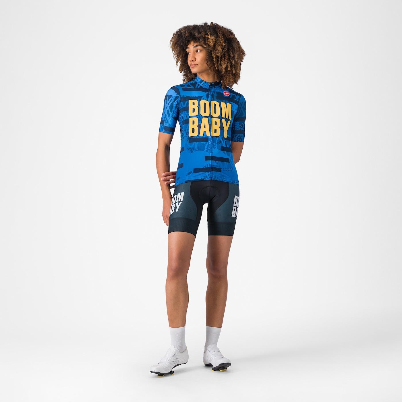 Boombaby 2 w jersey - blue/gold - castelli