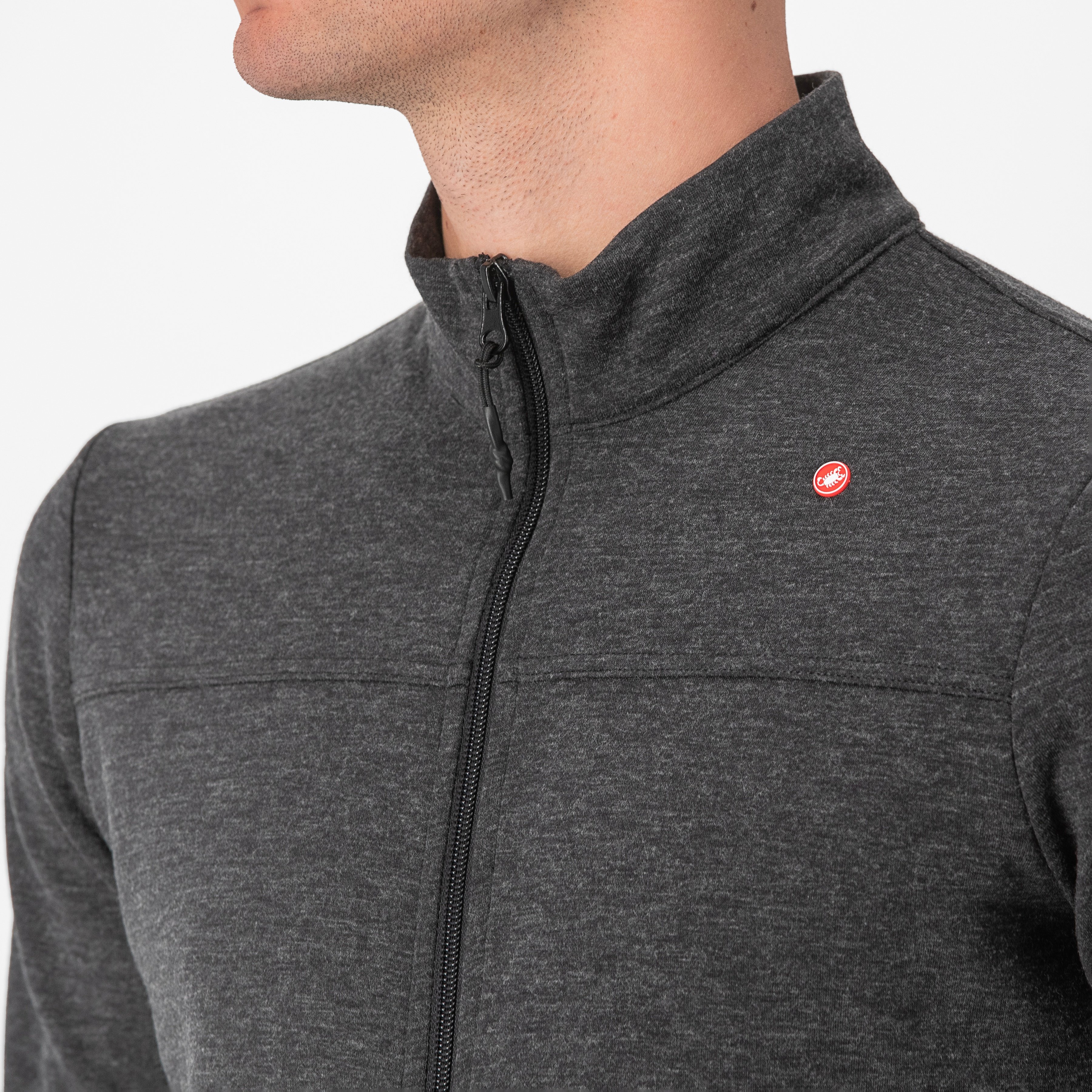 Vigorelli track jacket - dark gray - castelli