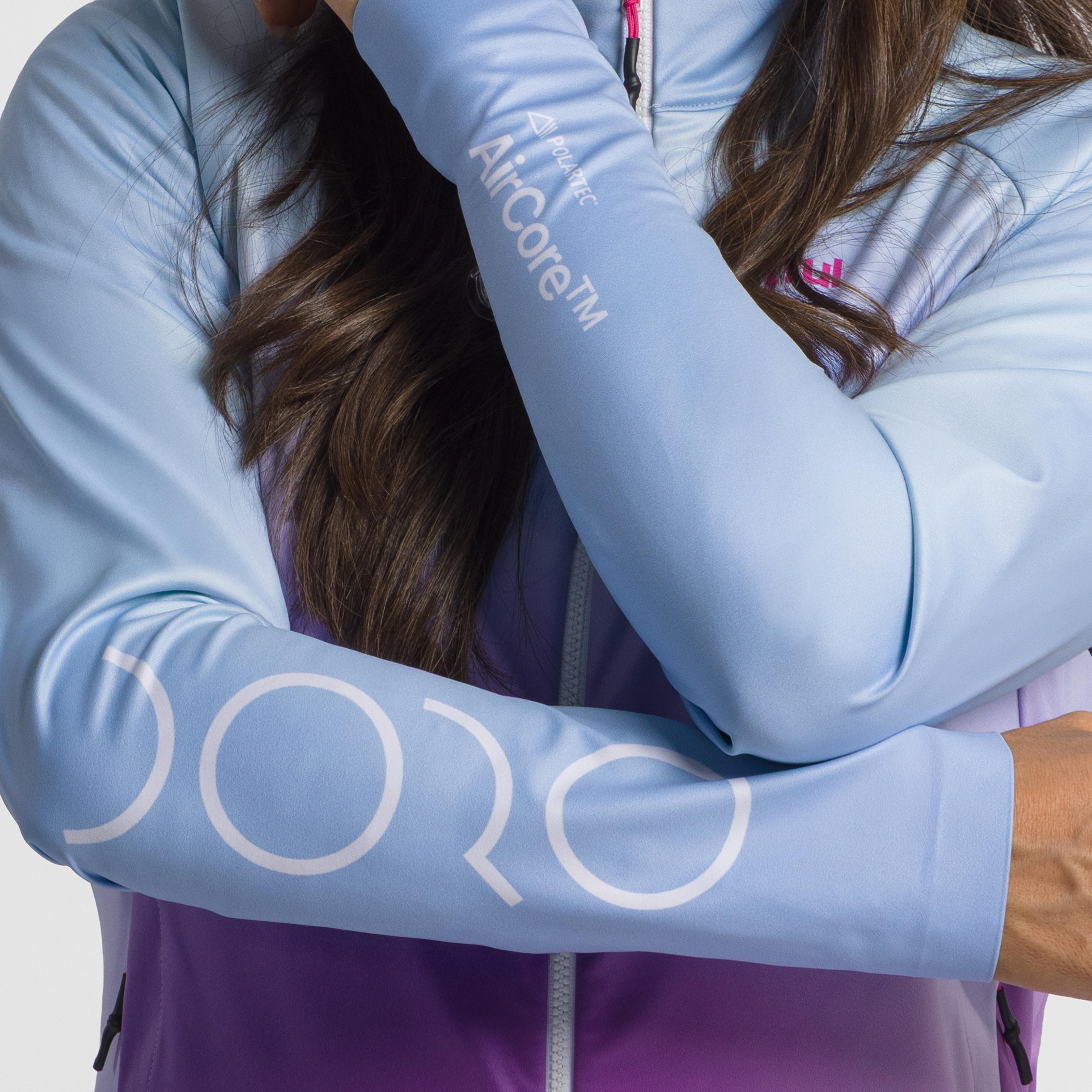 Doro apex jacket - shaded pink/azure - sportful