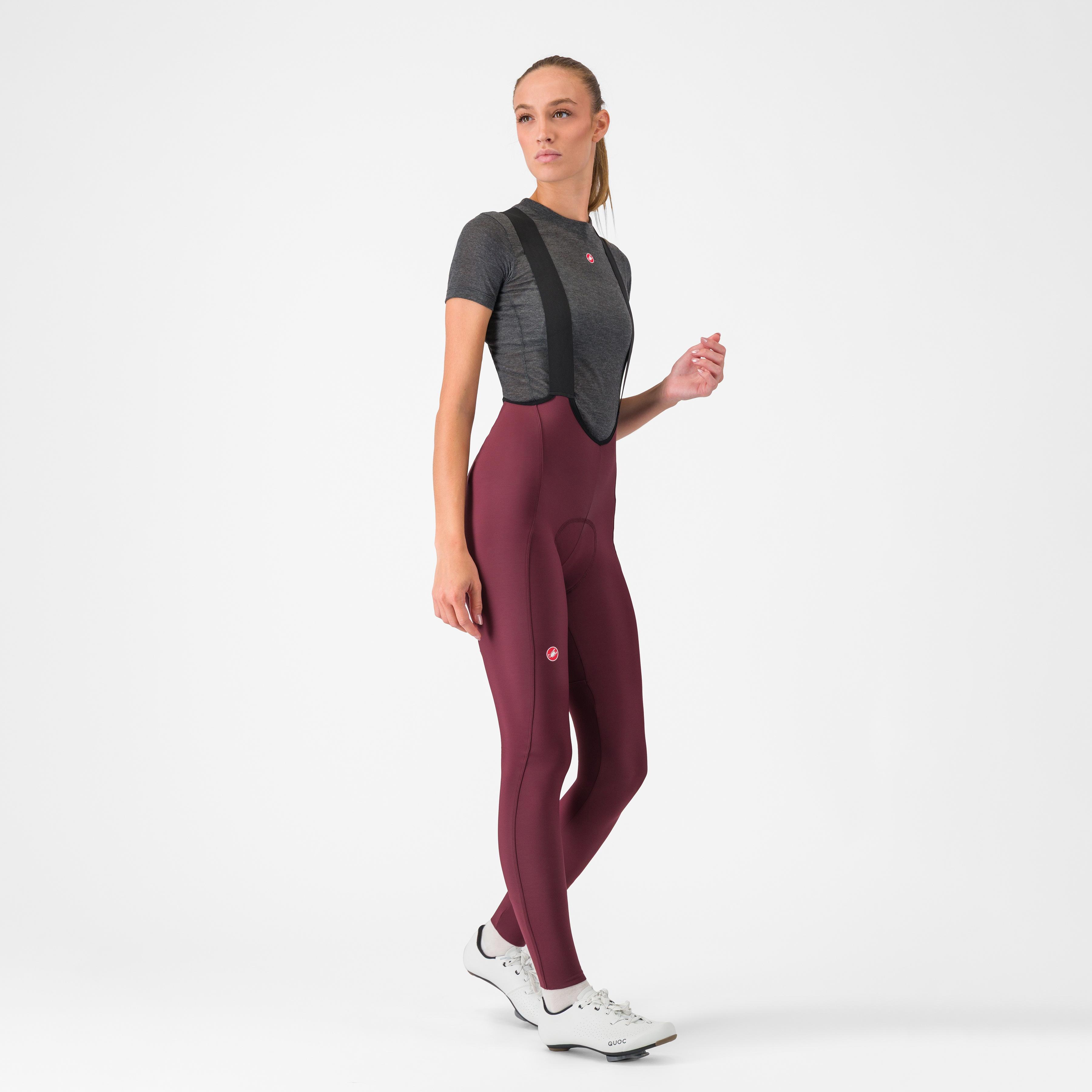 Espresso w dt bibtight - deep bordeaux - castelli