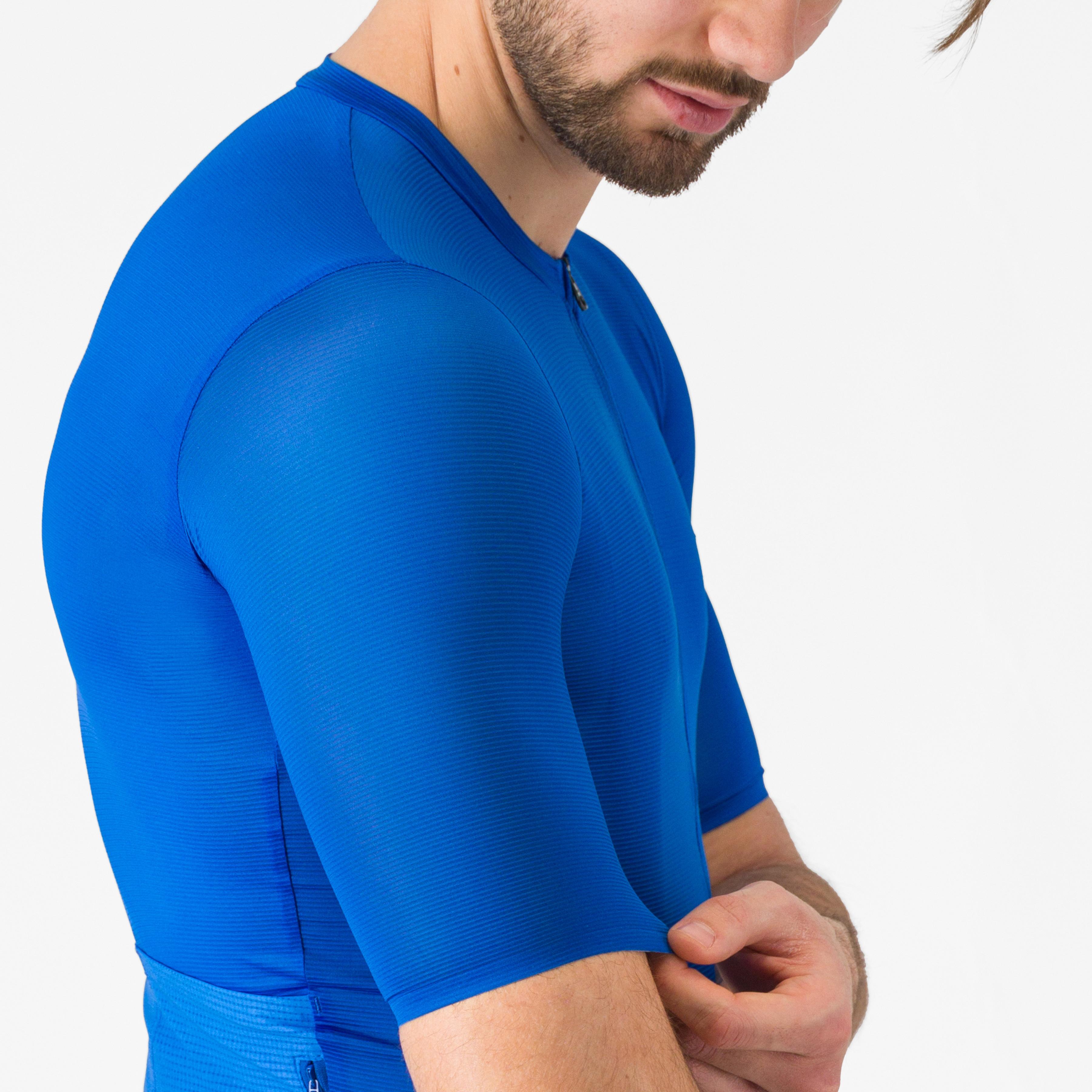 Superleggera a/c jersey - azzurro italia - castelli